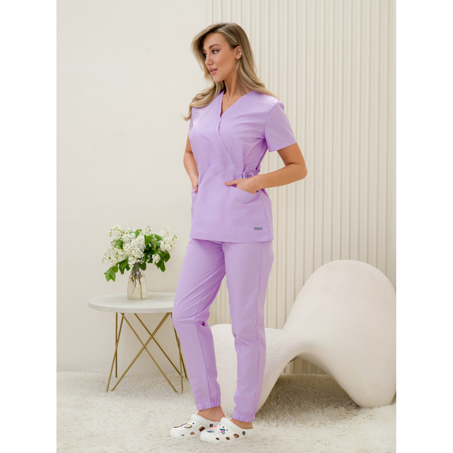 Костюм медицинский жен. М-112-77 ткань Тиси