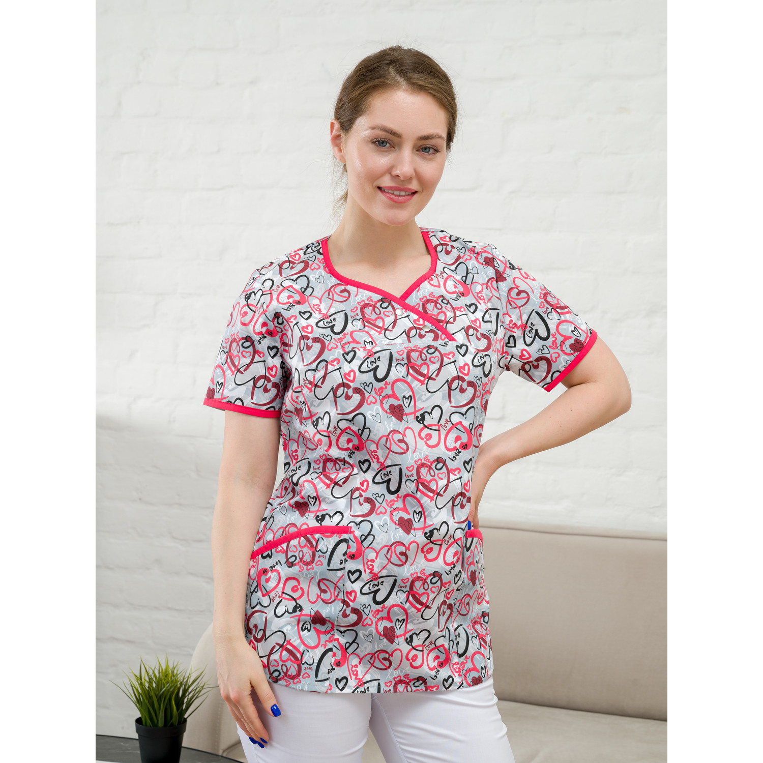 Рубашка М-280 ткань Элит-145-Принт