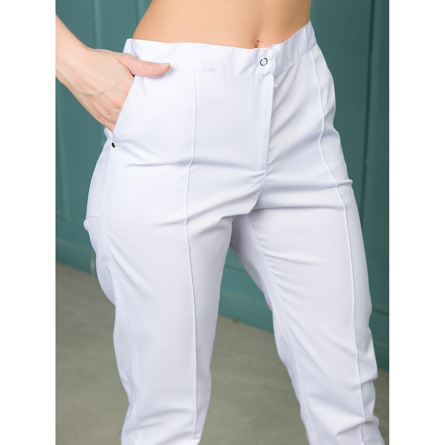 Брюки медицинские жен. М-307 ткань Элит-145/Стрейч