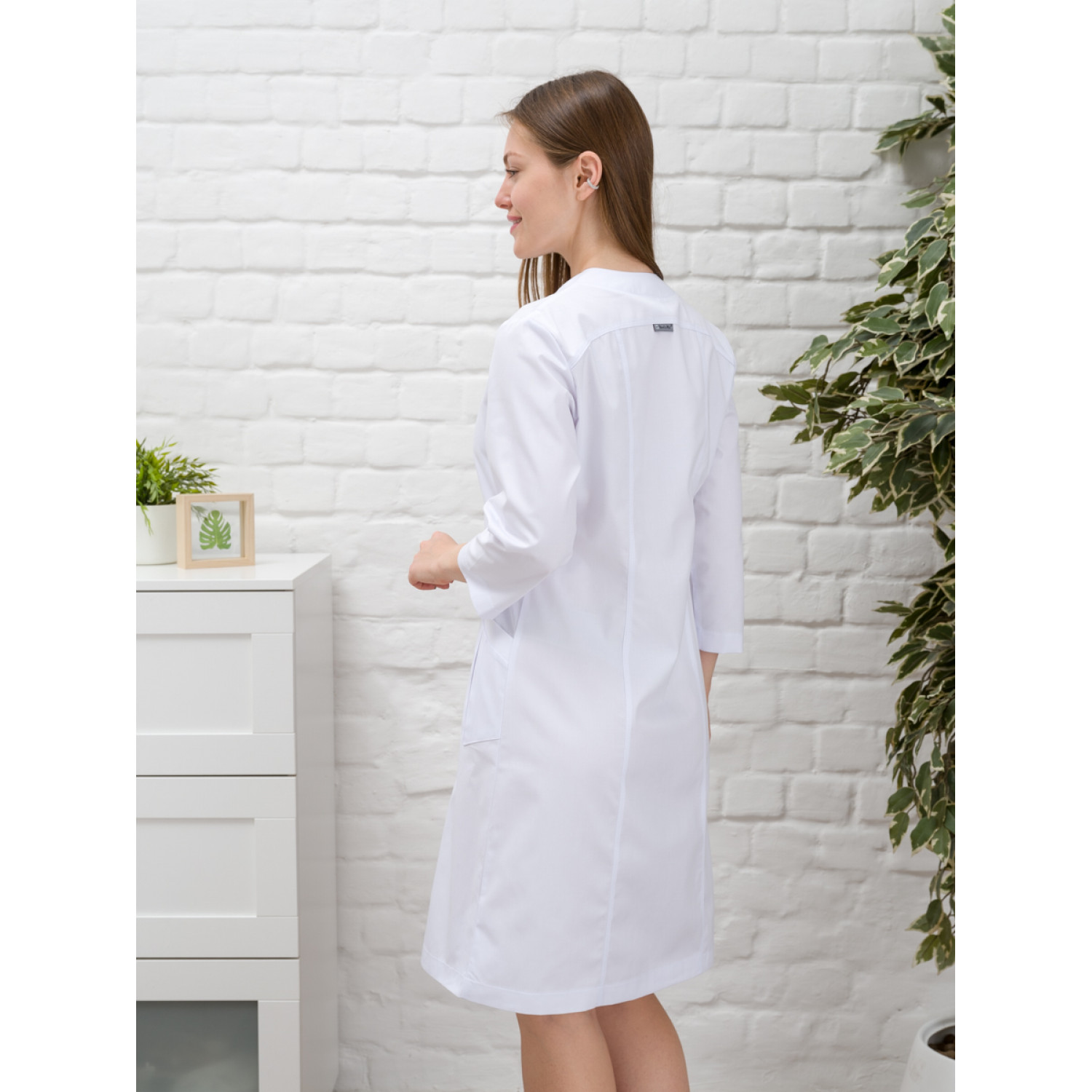 Халат медицинский жен. М-065 ткань Элит-145