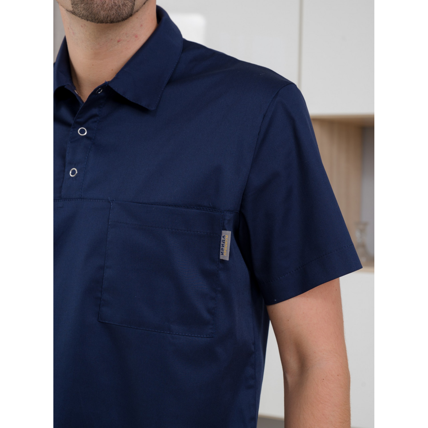 Поло медицинское мужское М-287-63