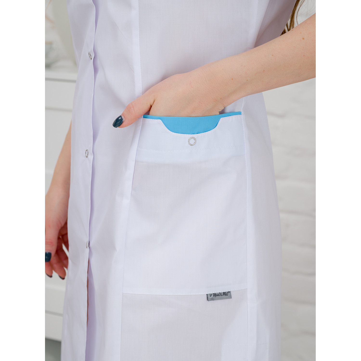 Халат медицинский жен. М-041 ткань Тиси