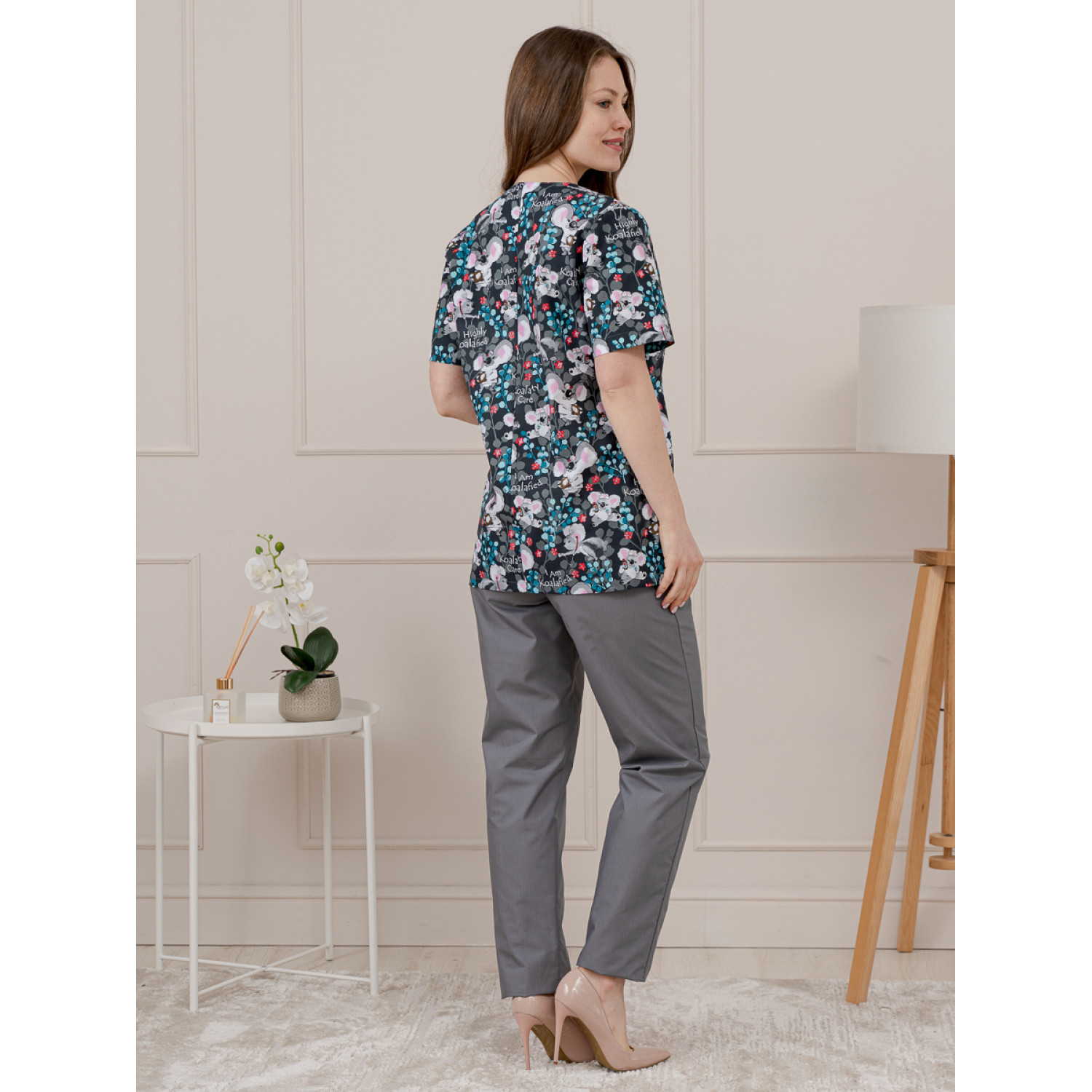 Костюм медицинский жен. М-180П N7-124/73 ткань Тиси