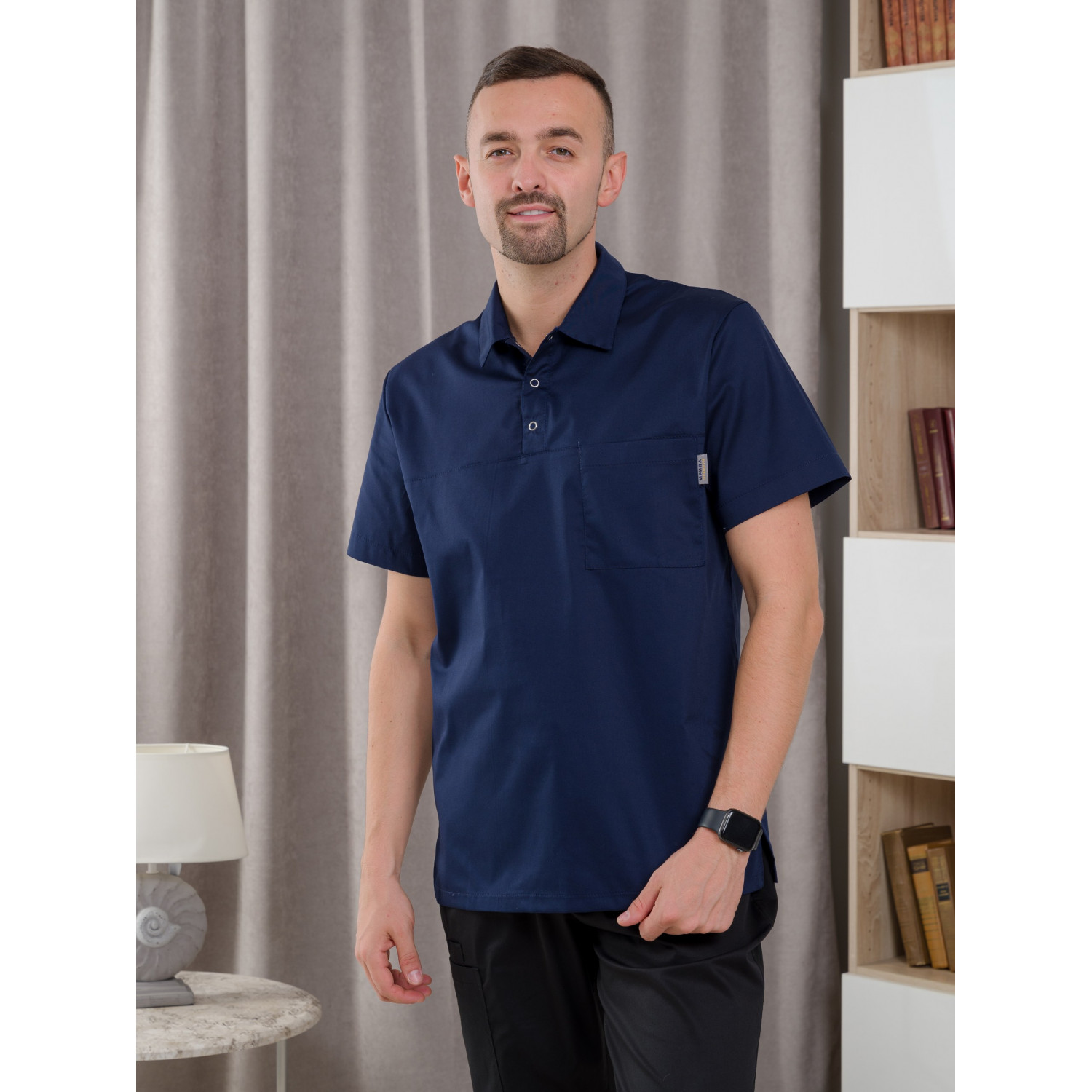 Поло медицинское мужское М-287-63