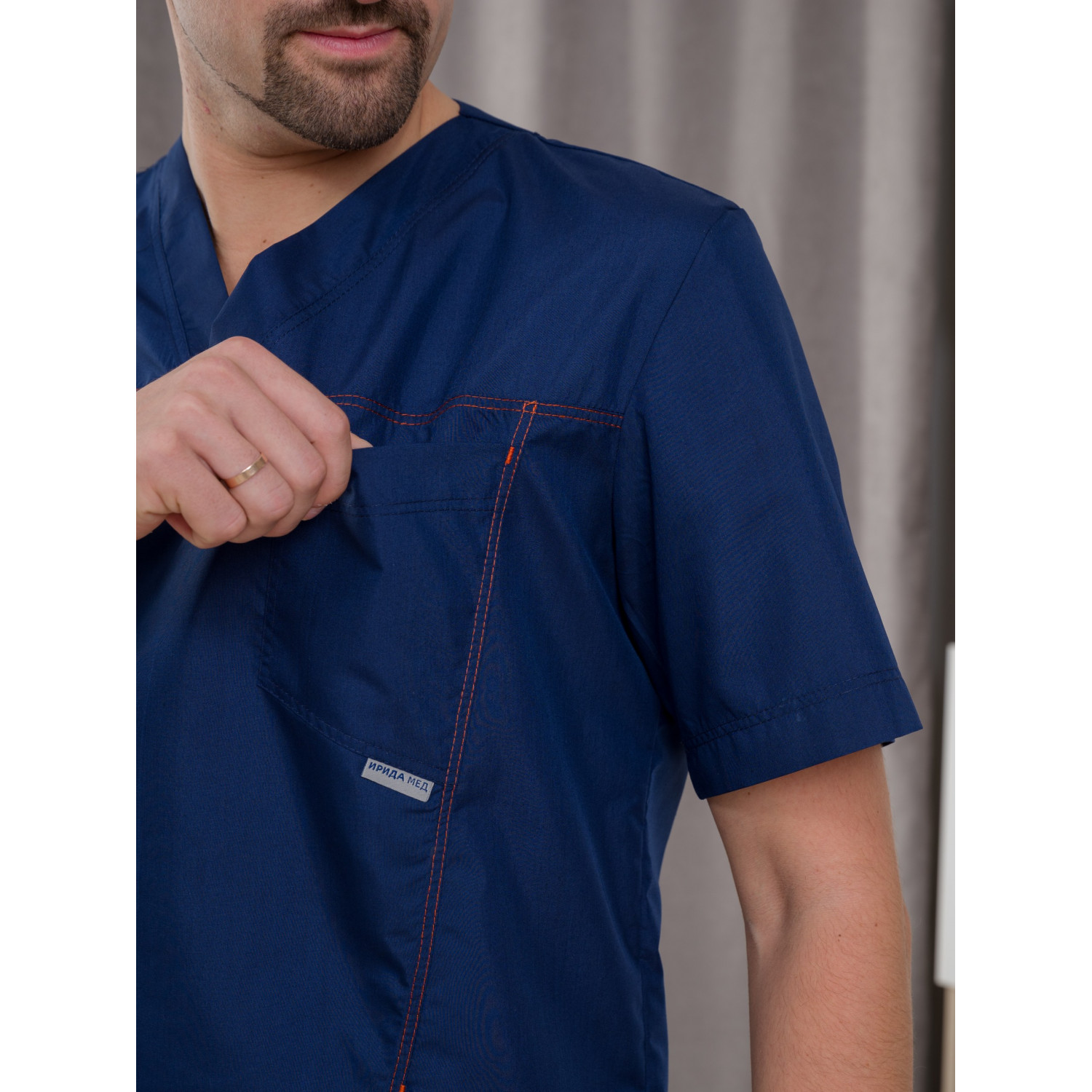 Костюм медицинский муж. М-173-63 ткань Тиси