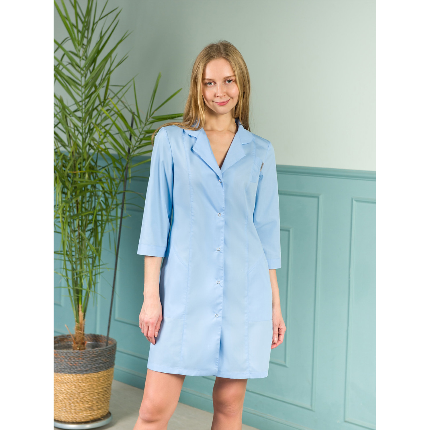 Халат медицинский жен. М-06А-71 ткань Тиси