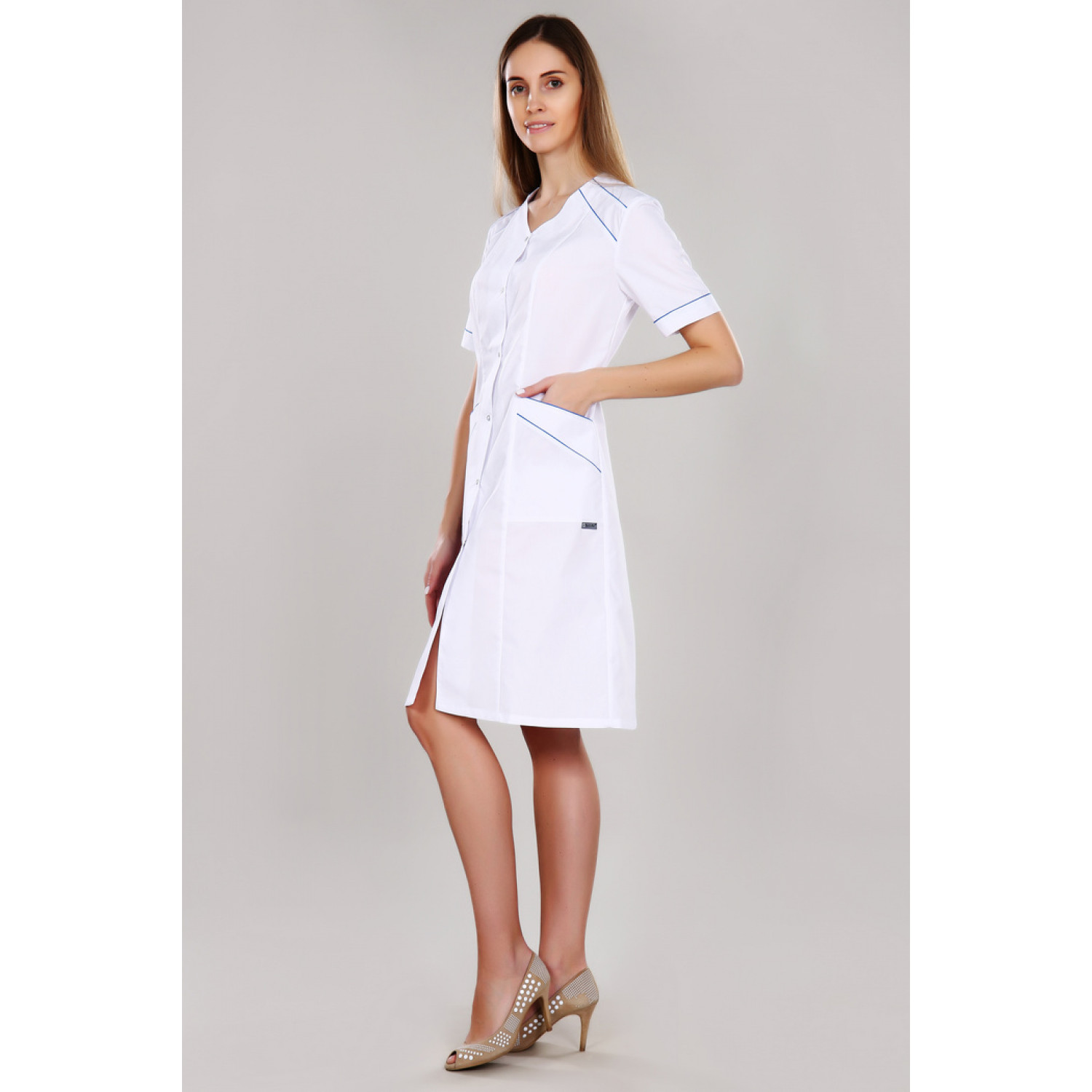 Халат медицинский жен. М-022 ткань Тиси