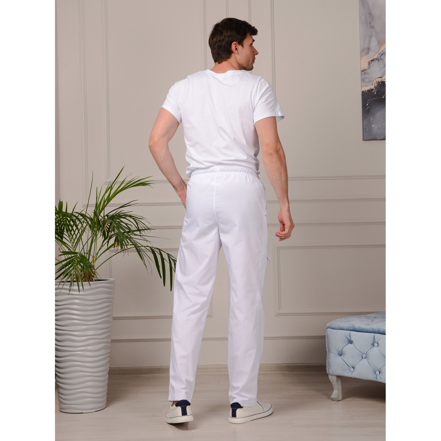 Брюки медицинские муж. М-750 ткань Элит-145