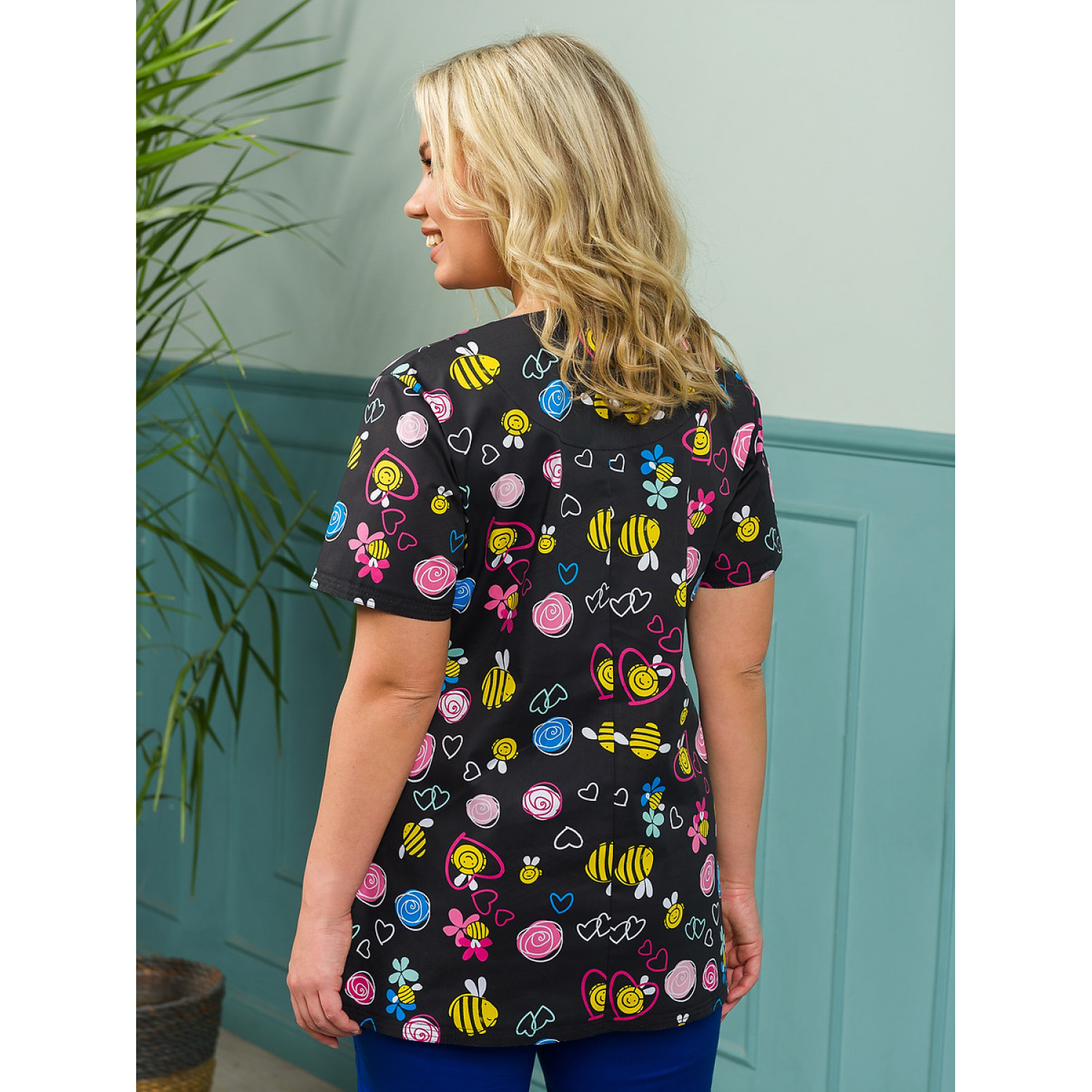 Рубашка М-281(ST12) ткань Элит-145/Стрейч-Принт