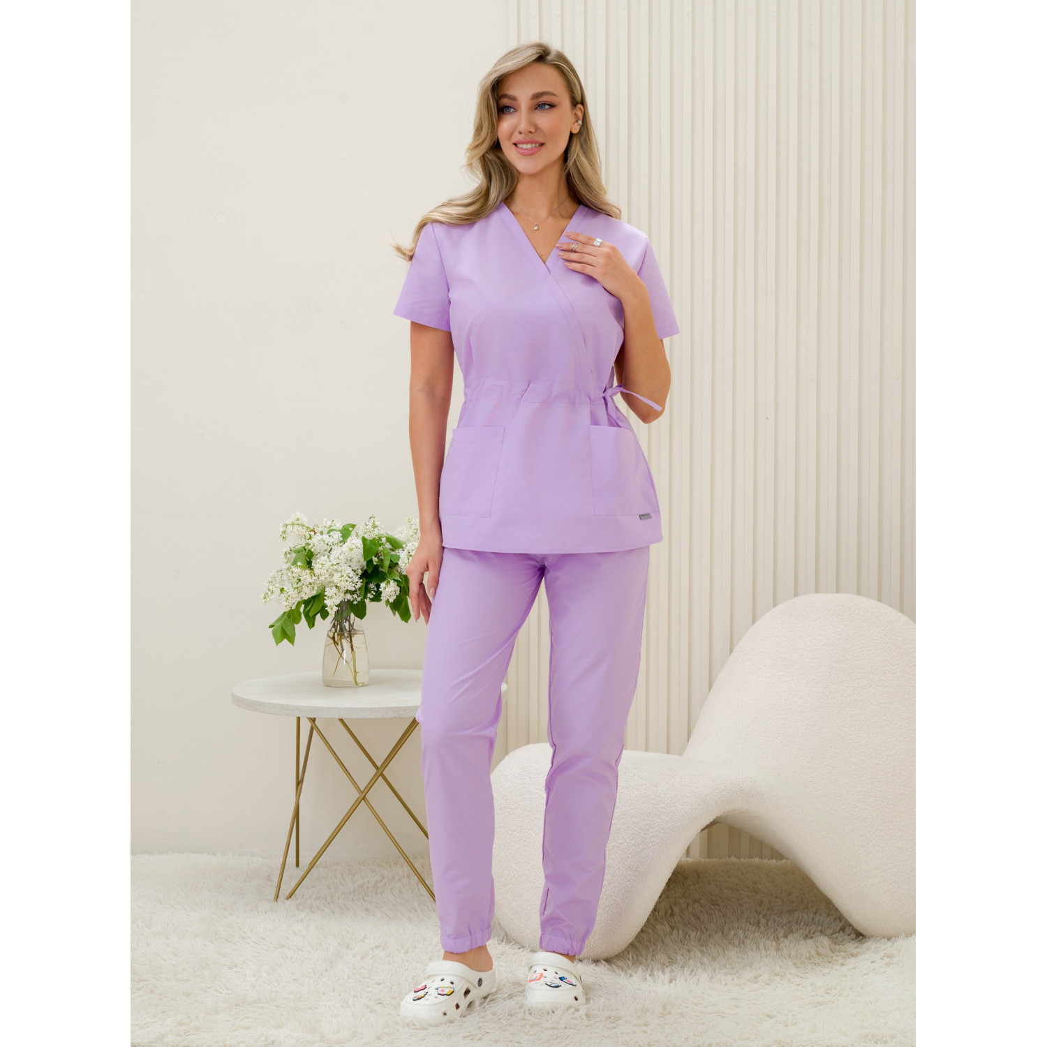 Костюм медицинский жен. М-112-77 ткань Тиси