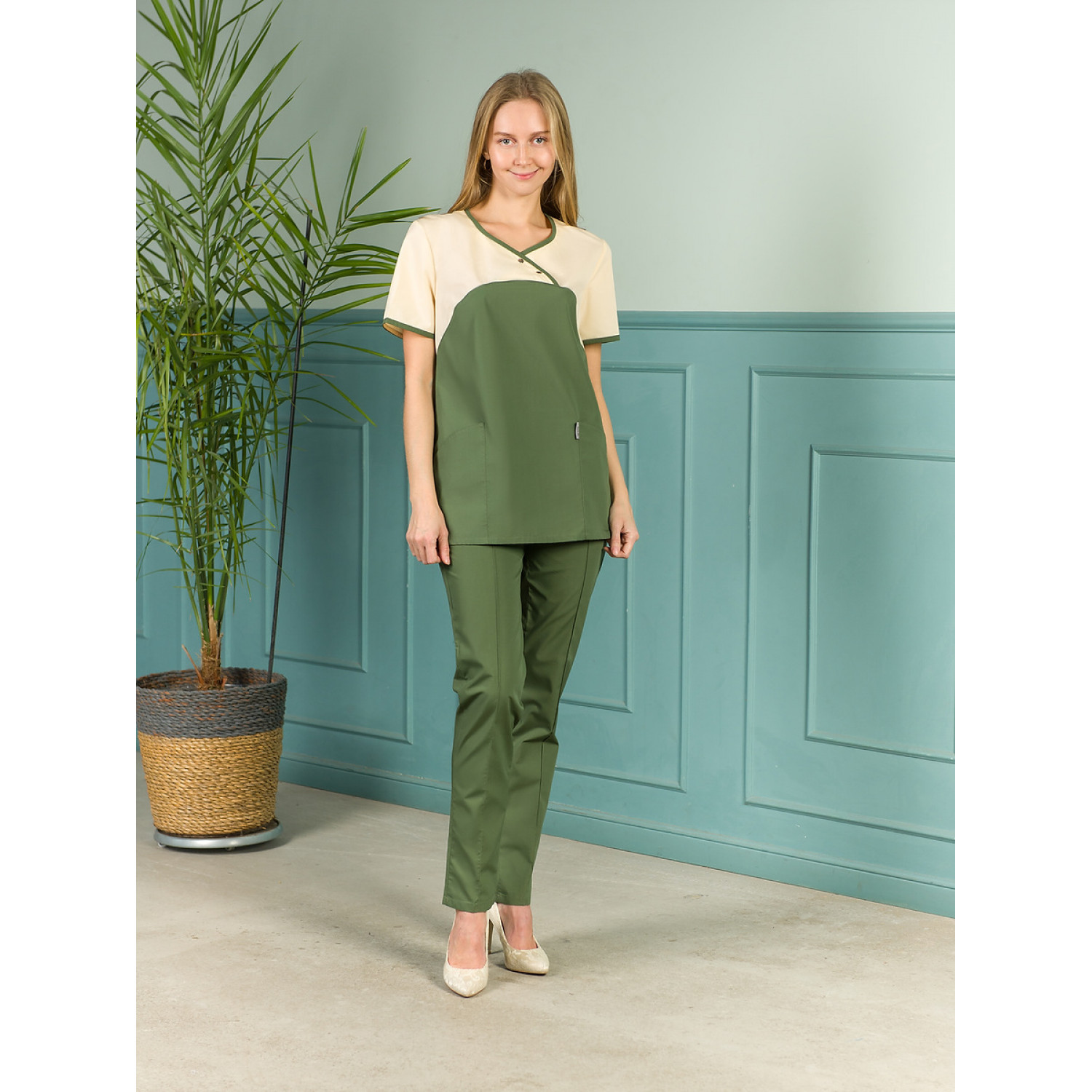 Костюм медицинский жен. М-180А ткань Тиси