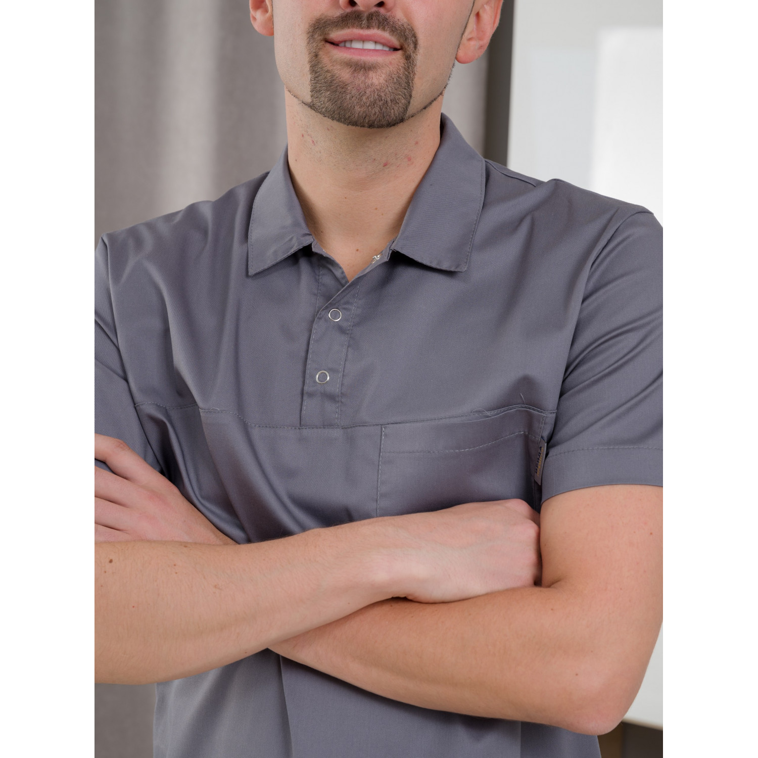 Поло медицинское мужское М-287-73