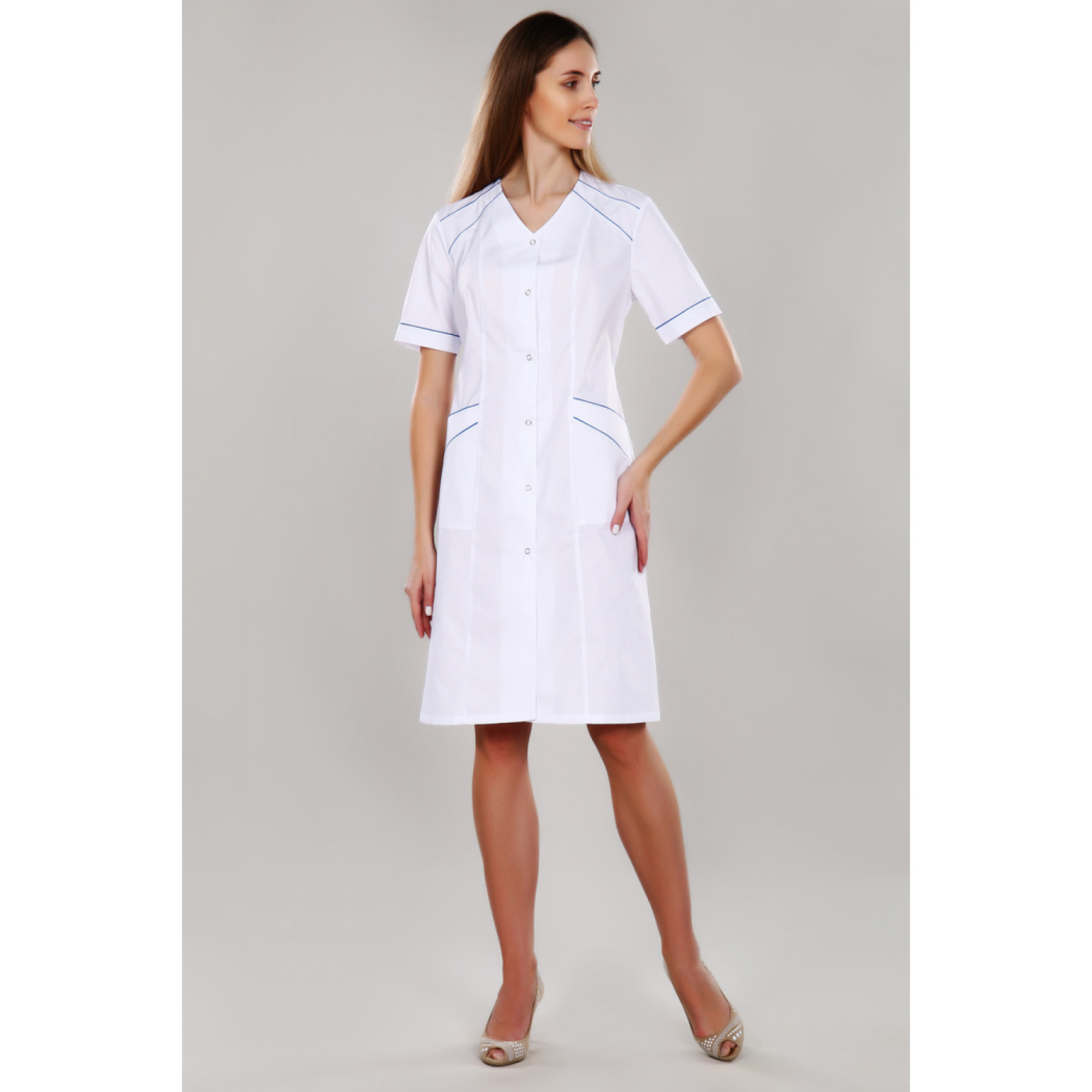 Халат медицинский жен. М-022 ткань Тиси