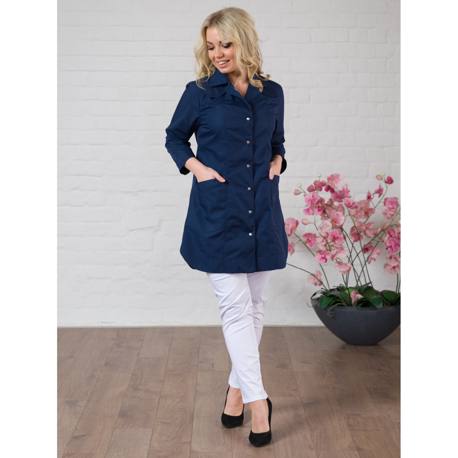 Рубашка М-284-63 ткань Тиси