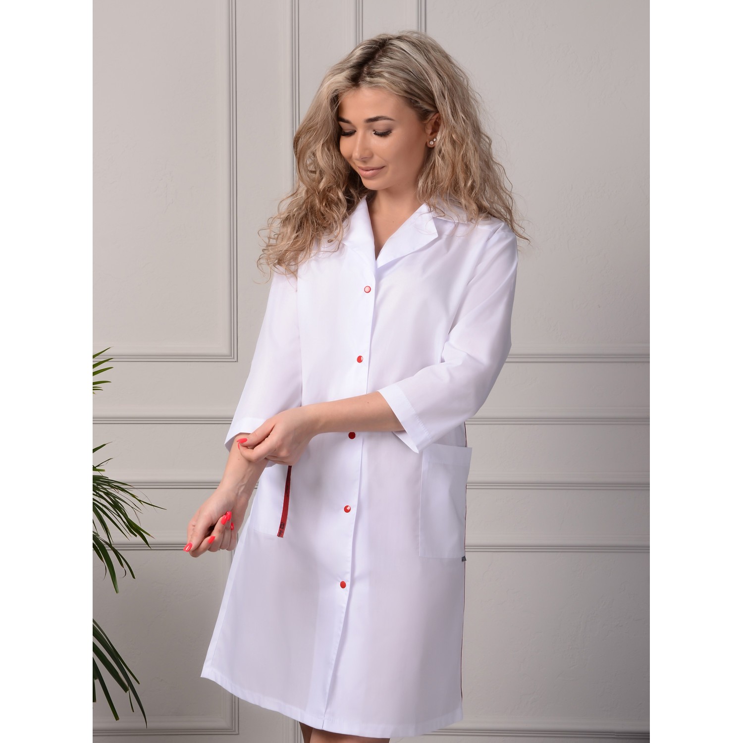 Халат медицинский жен. М-046 ткань Тиси
