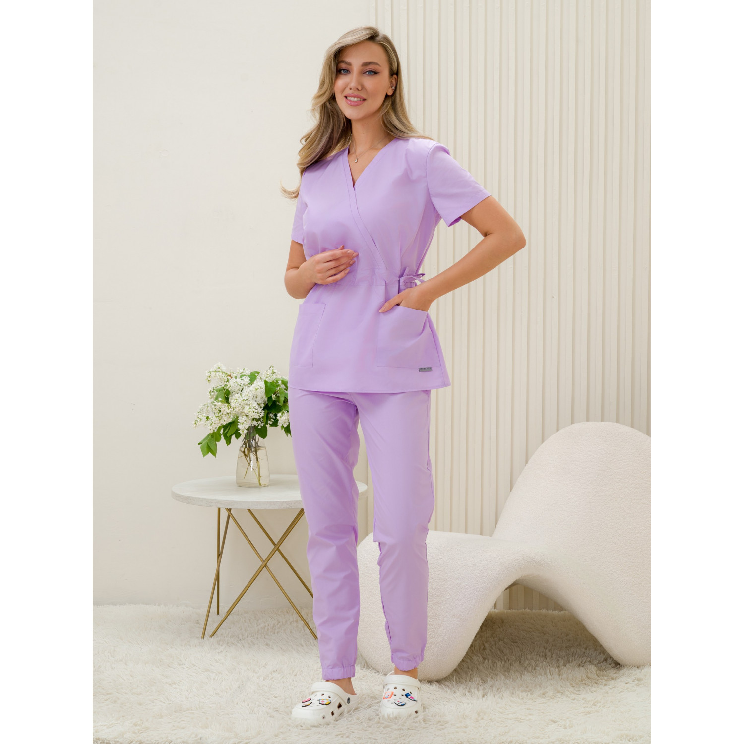 Костюм медицинский жен. М-112-77 ткань Тиси