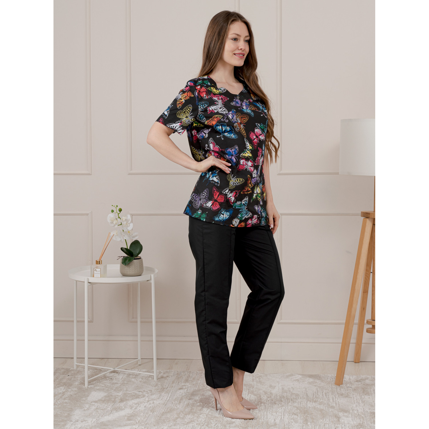 Костюм медицинский жен. М-180П N5-124/124 ткань Тиси