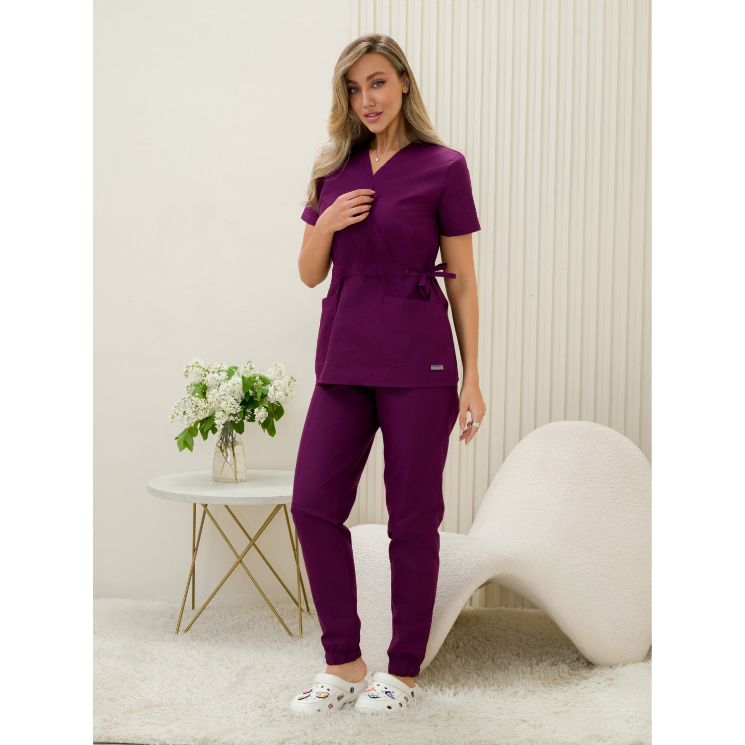 Костюм медицинский жен. М-112-28 ткань Тиси