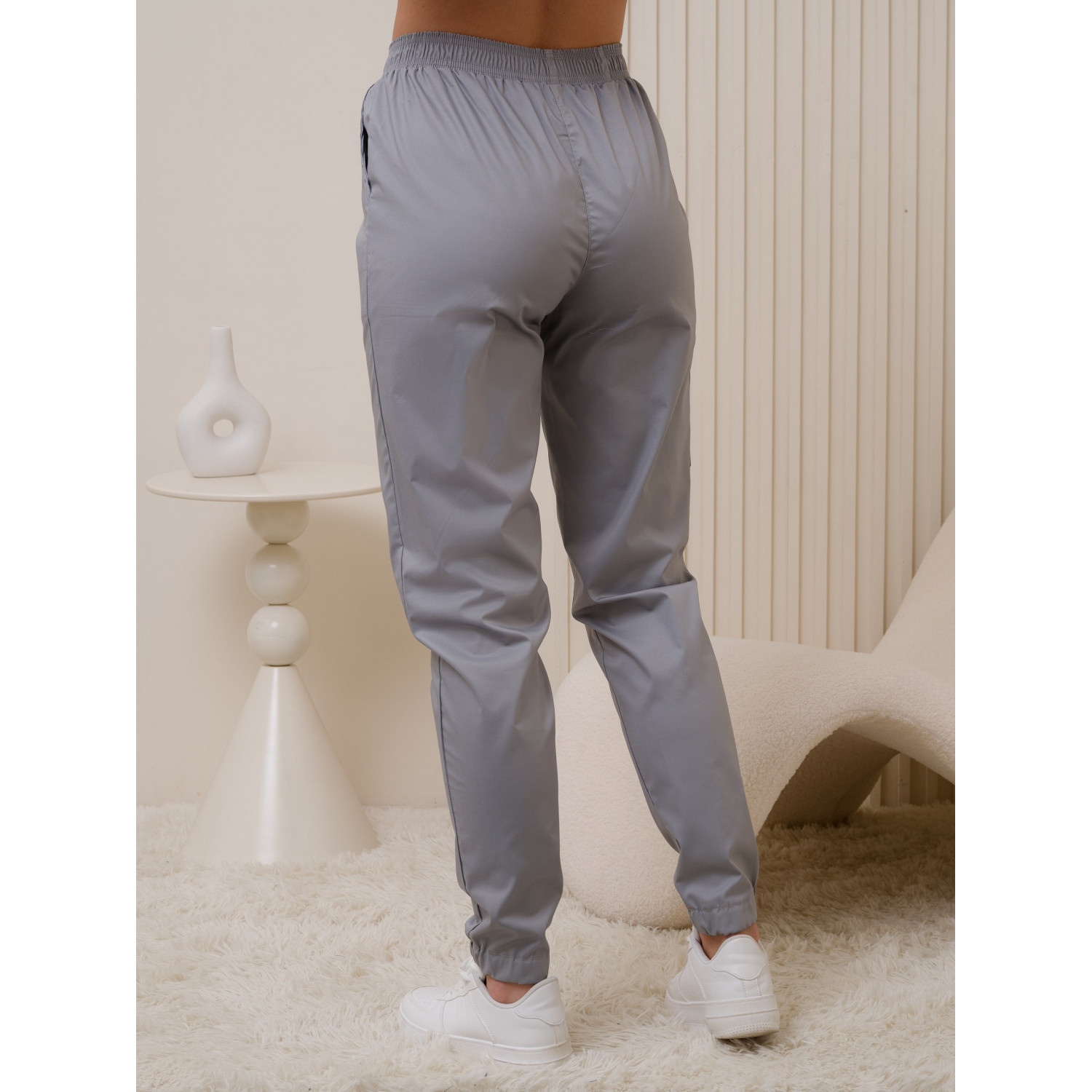 Брюки медицинские жен. М-319-39 ткань Элит-145/Стрейч