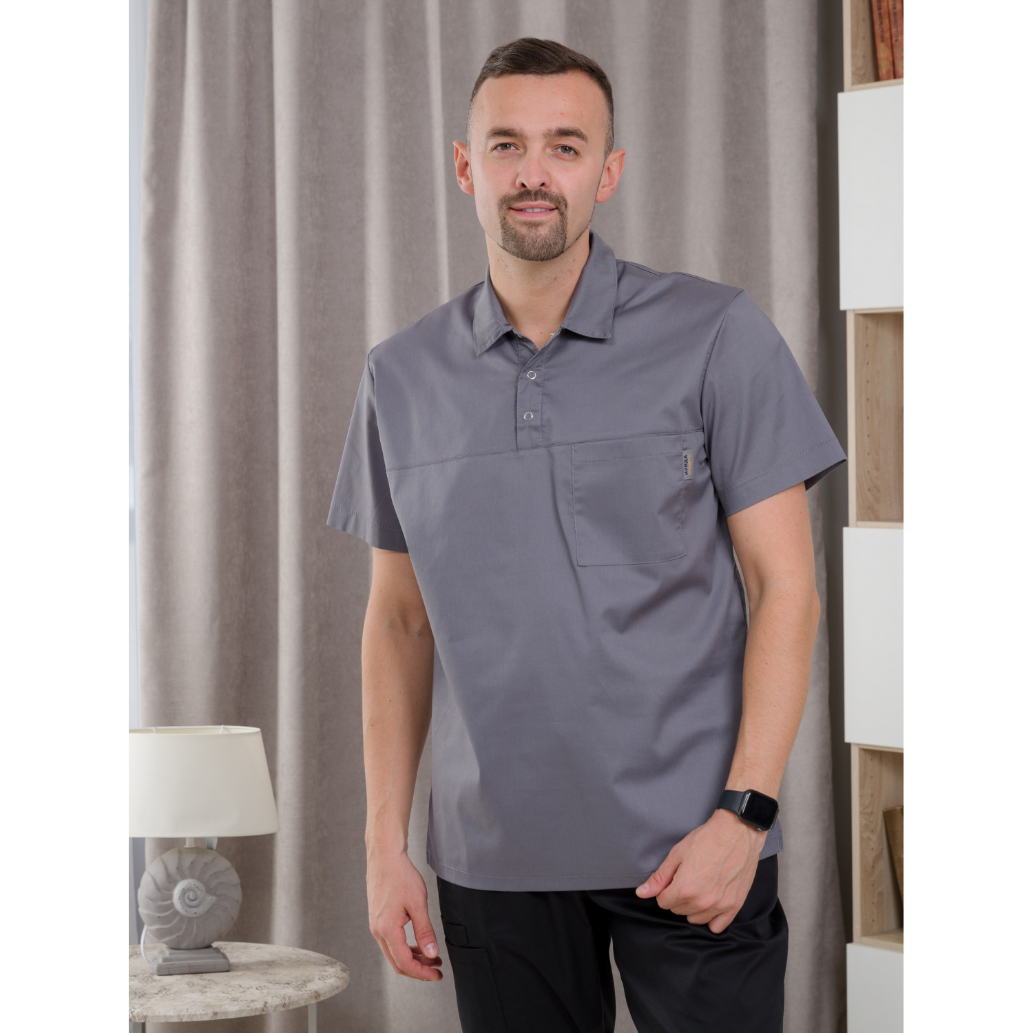 Поло медицинское мужское М-287-73