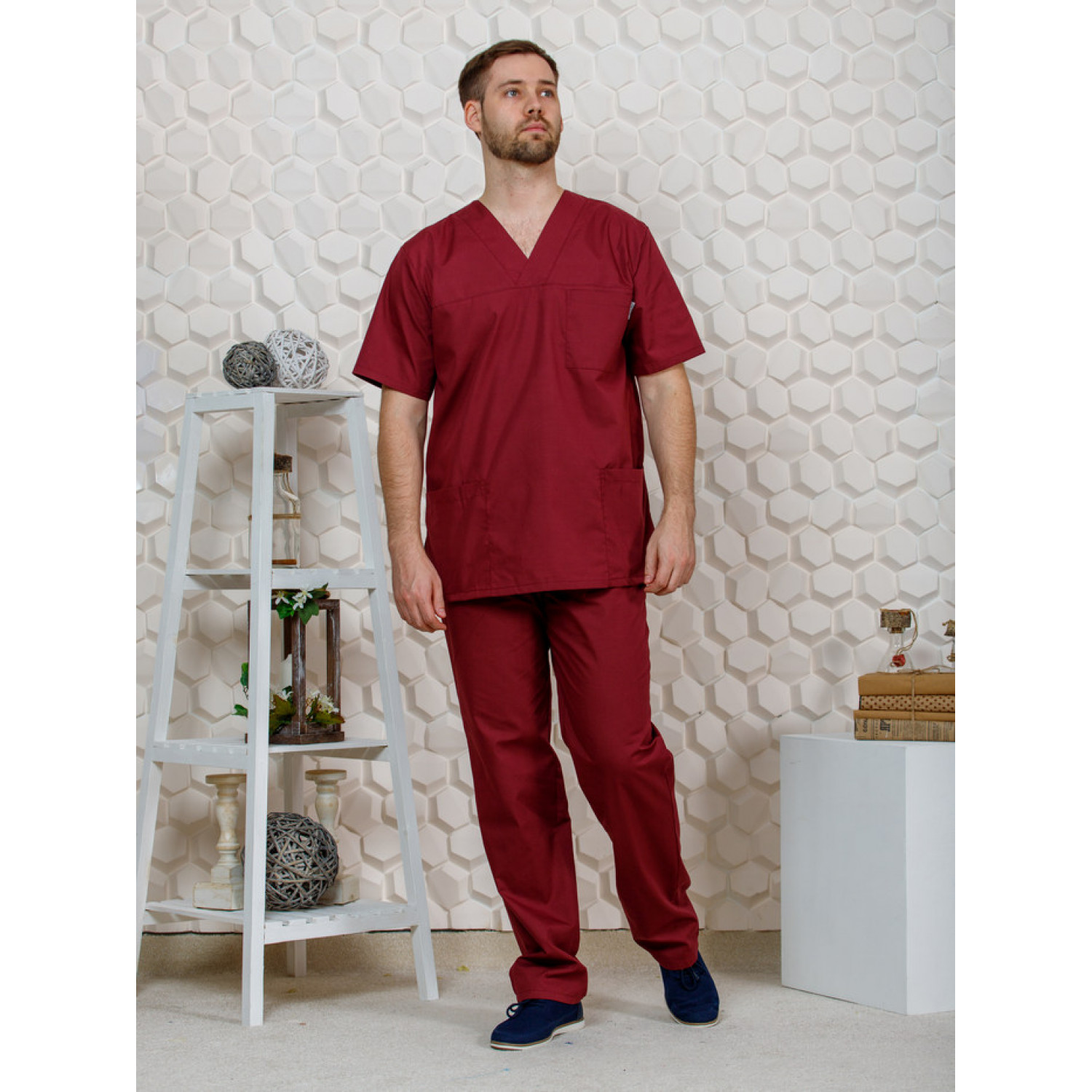 Костюм медицинский. хирург. М-150 ткань Тиси