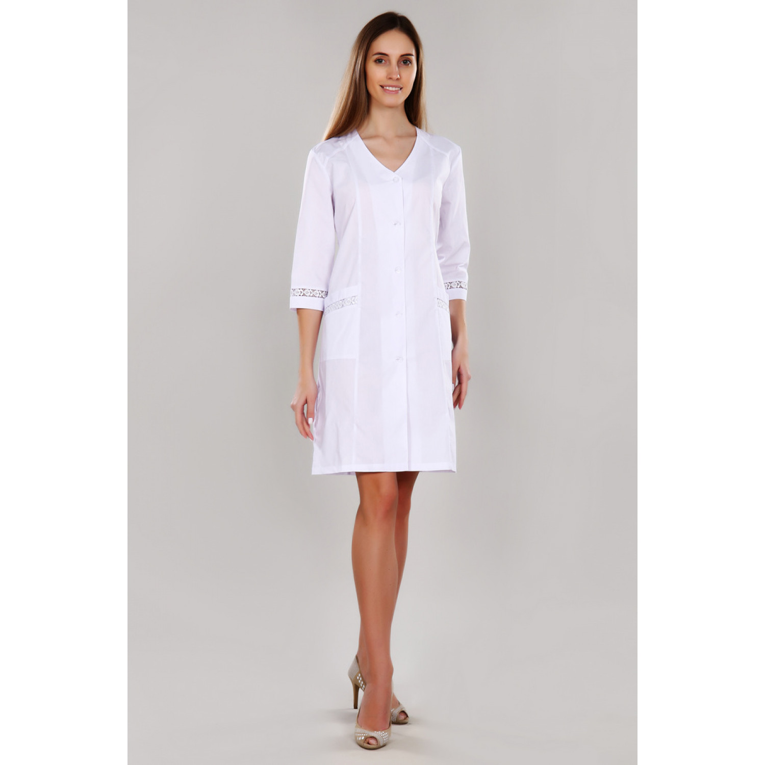 Халат медицинский жен. М-036 ткань Тиси