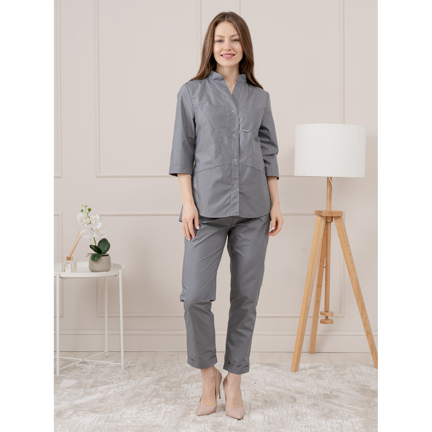 Костюм медицинский жен. М-135-73 ткань Тиси