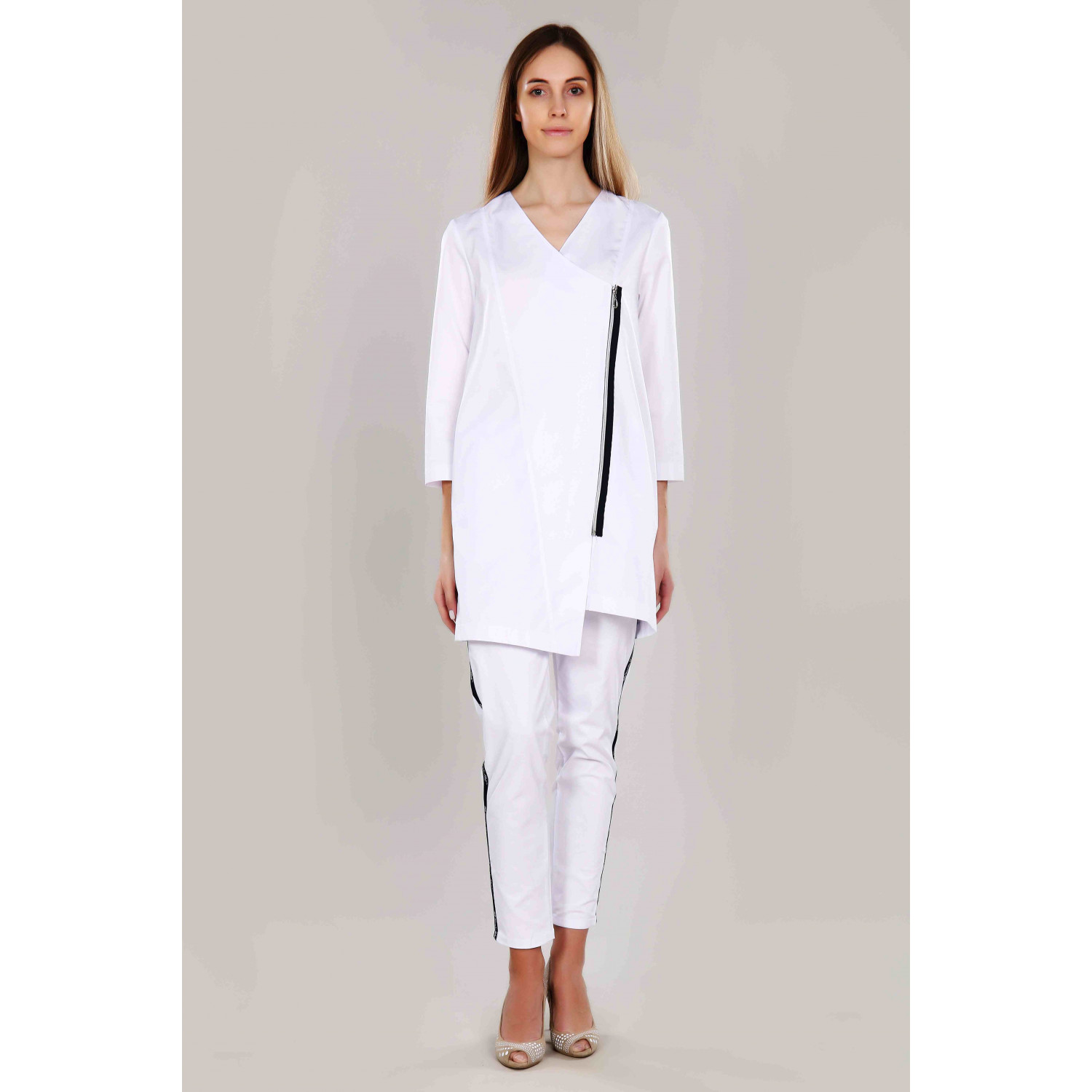 Халат медицинский жен. М-068 ткань Элит-145