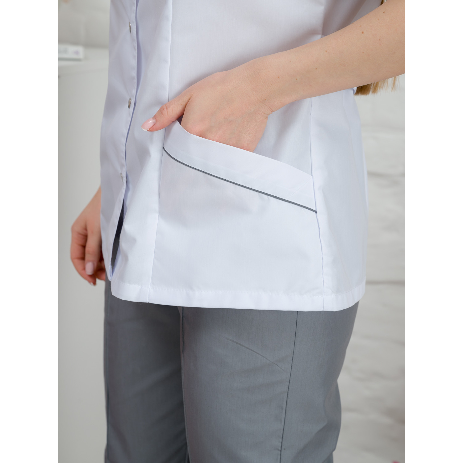 Костюм медицинский жен. М-119-0(73) ткань Тиси