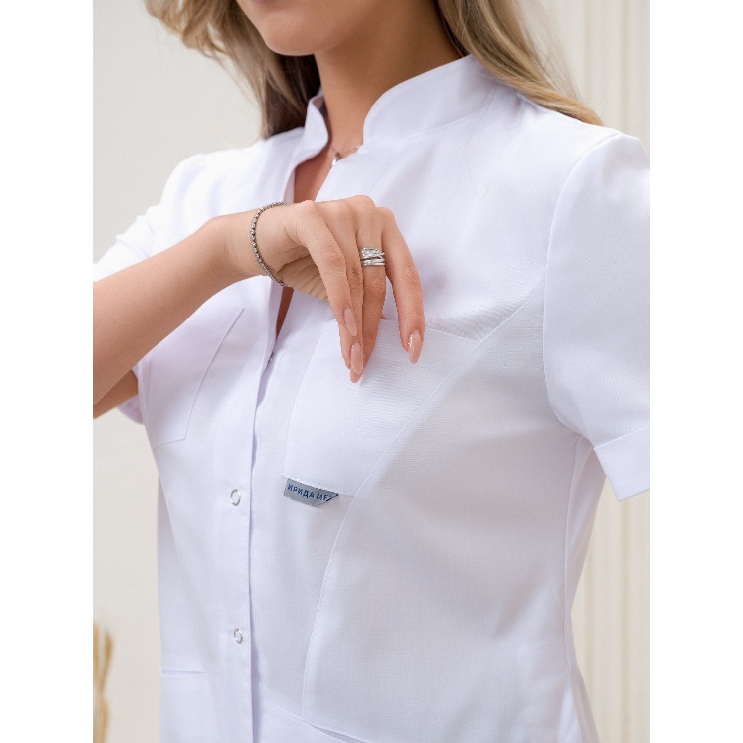 Костюм медицинский жен. М-136-0/39 ткань Элит-145/Стрейч