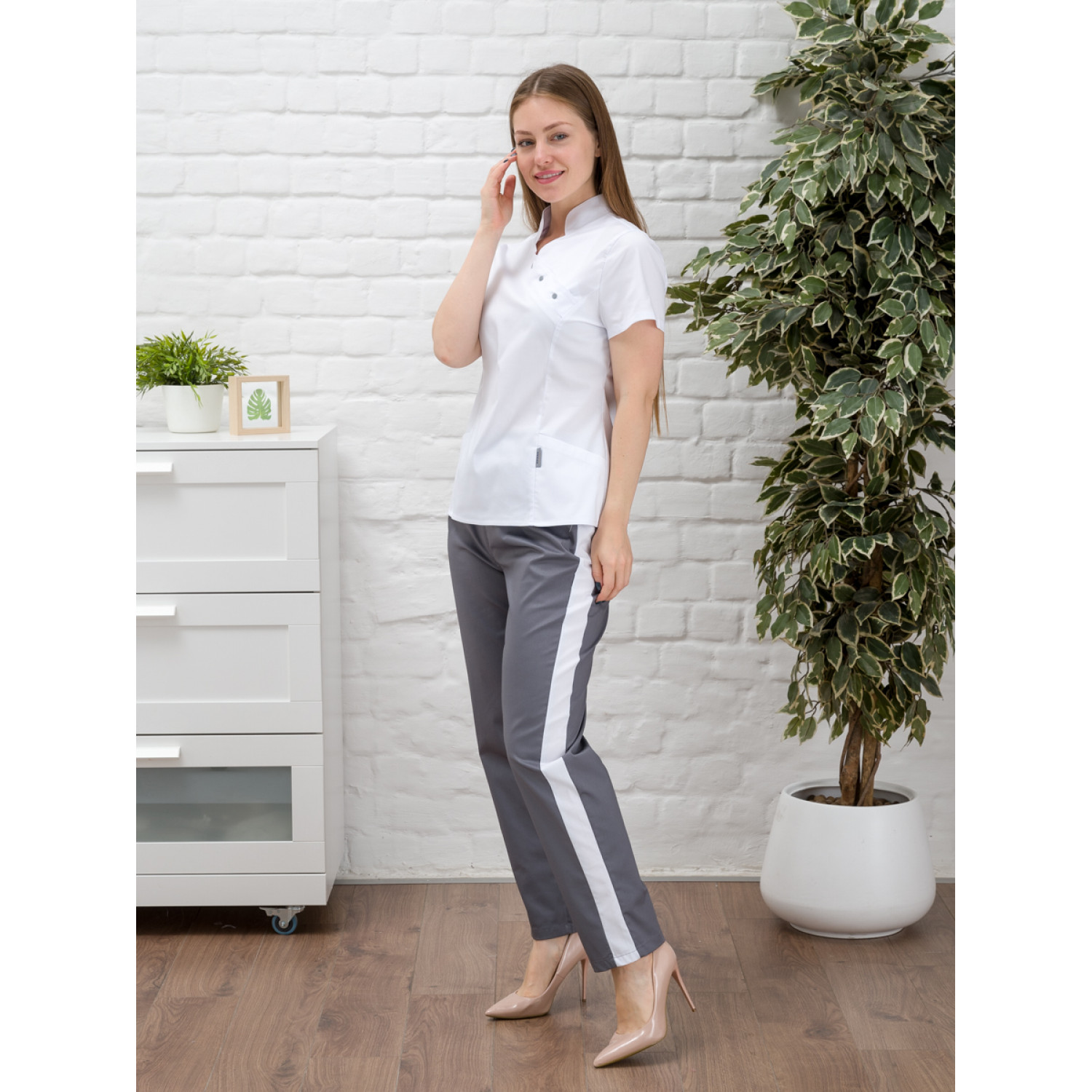 Костюм медицинский жен. М-114-0/73 Элит-145/Стрейч