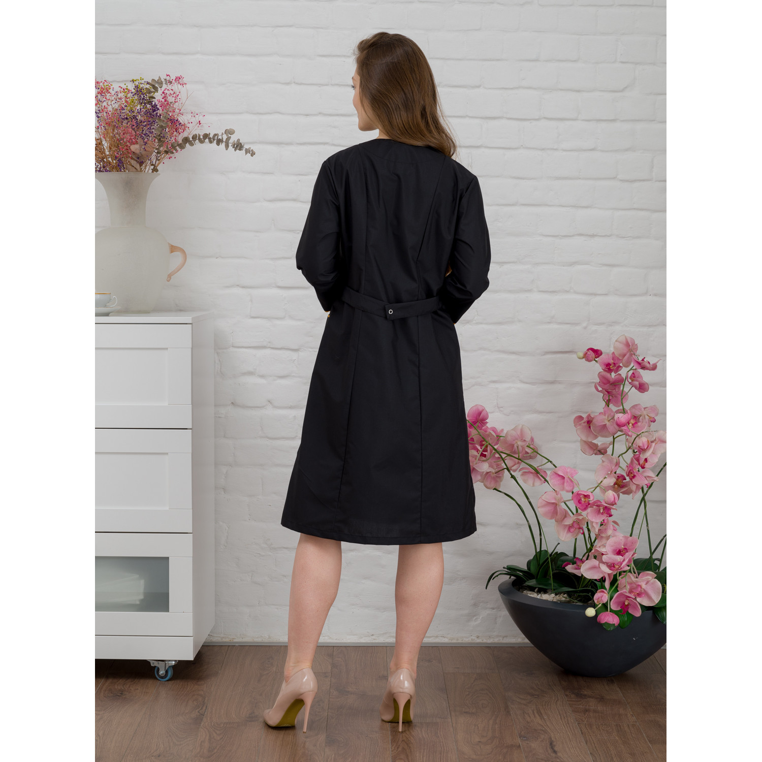 Халат медицинский жен. М-038-124(95) ткань Тиси