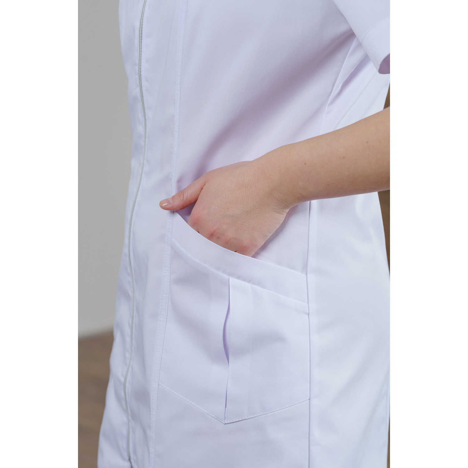 Халат медицинский жен. М-065К ткань Элит-145