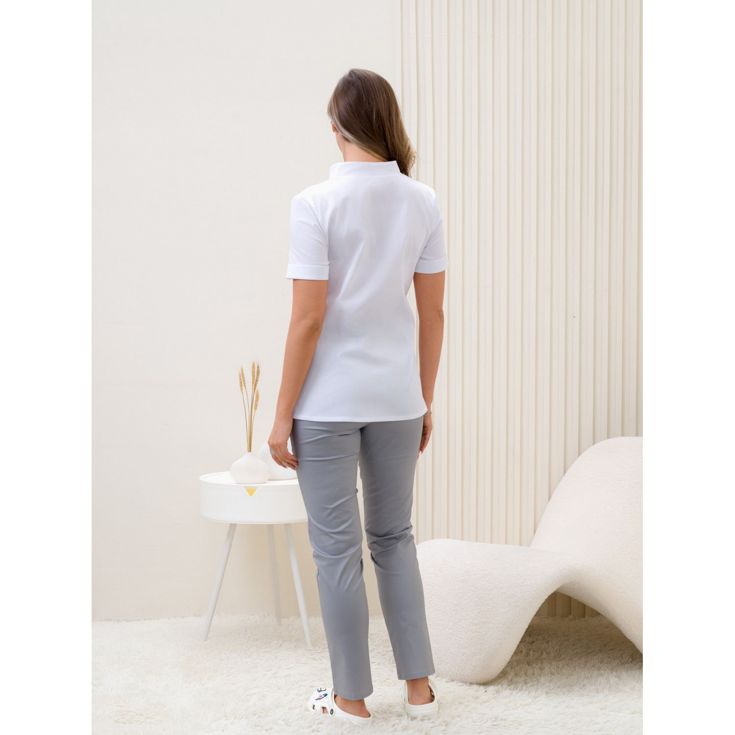 Костюм медицинский жен. М-136-0/39 ткань Элит-145/Стрейч