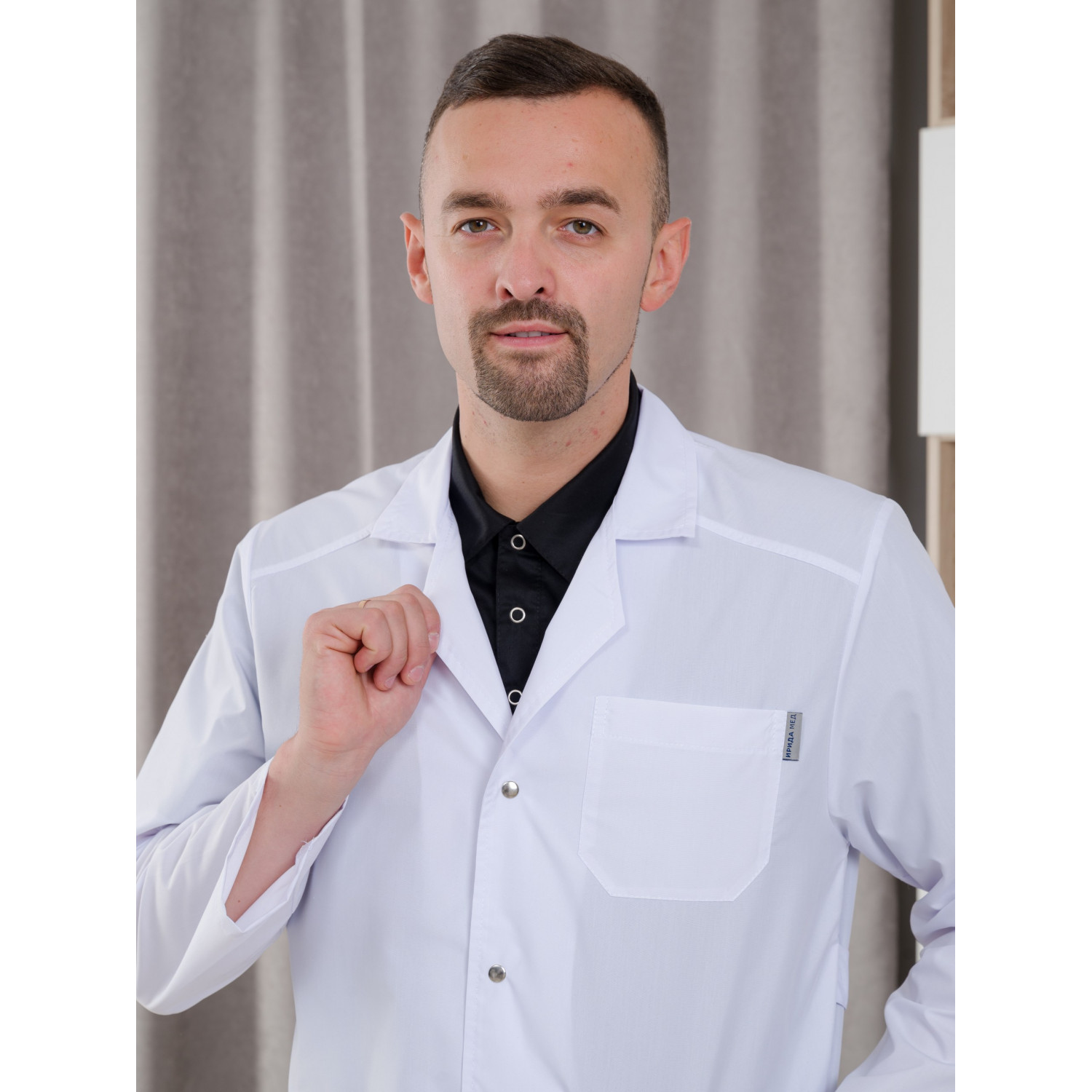 Халат медицинский муж. М-015 ткань Тиси