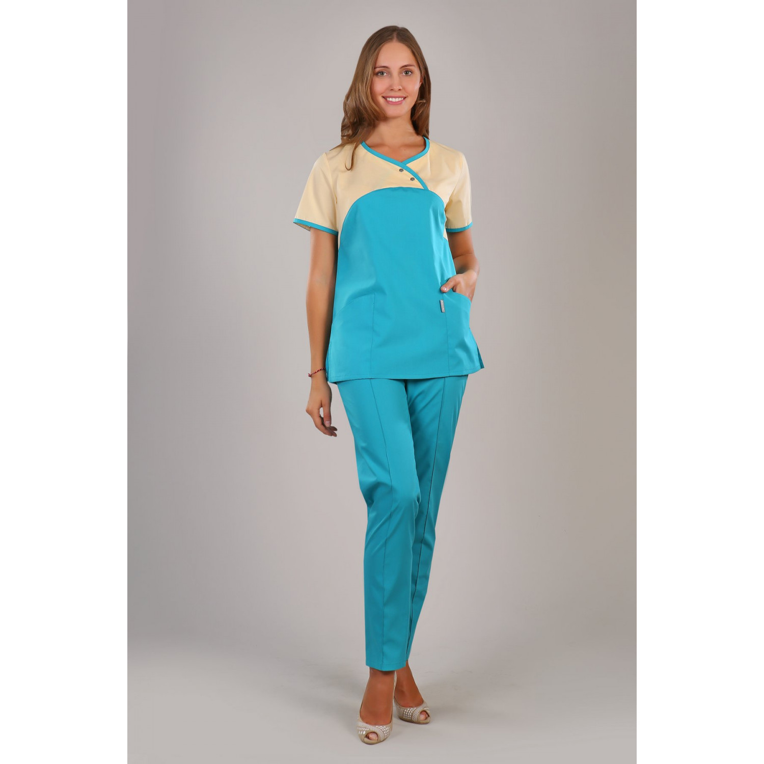 Костюм медицинский жен. М-180А ткань Тиси