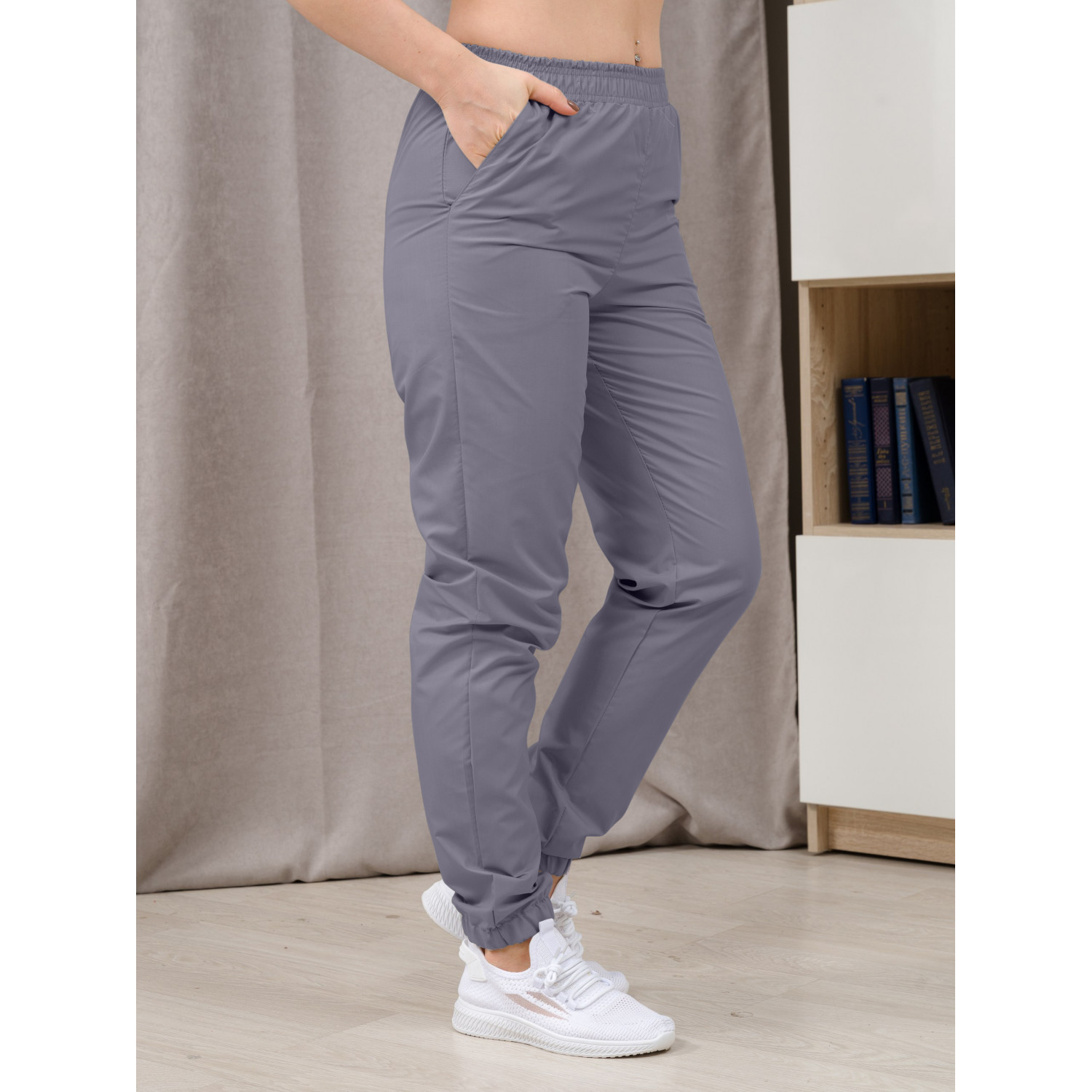 Брюки медицинские жен. М-304-73 ткань Тиси