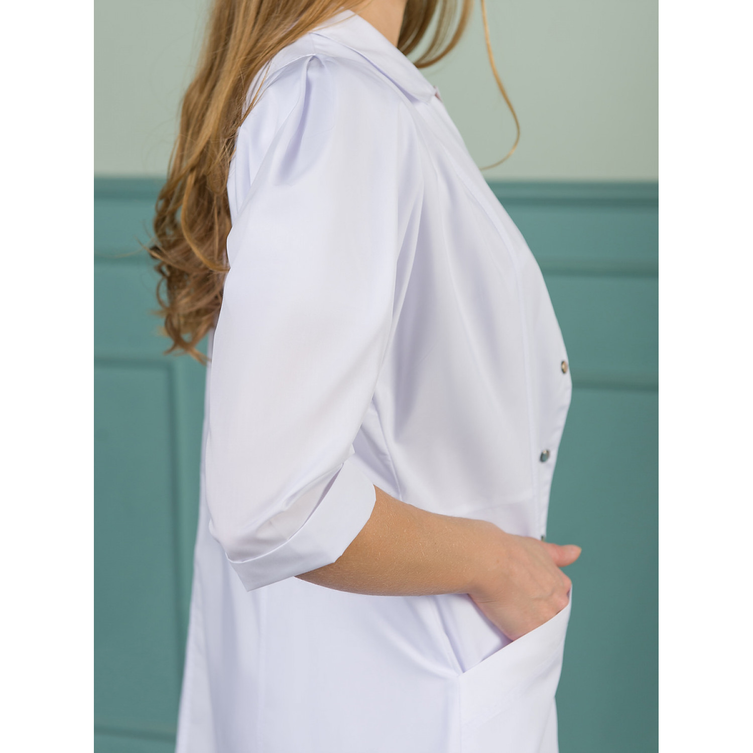 Халат медицинский жен. М-049 ткань Тиси