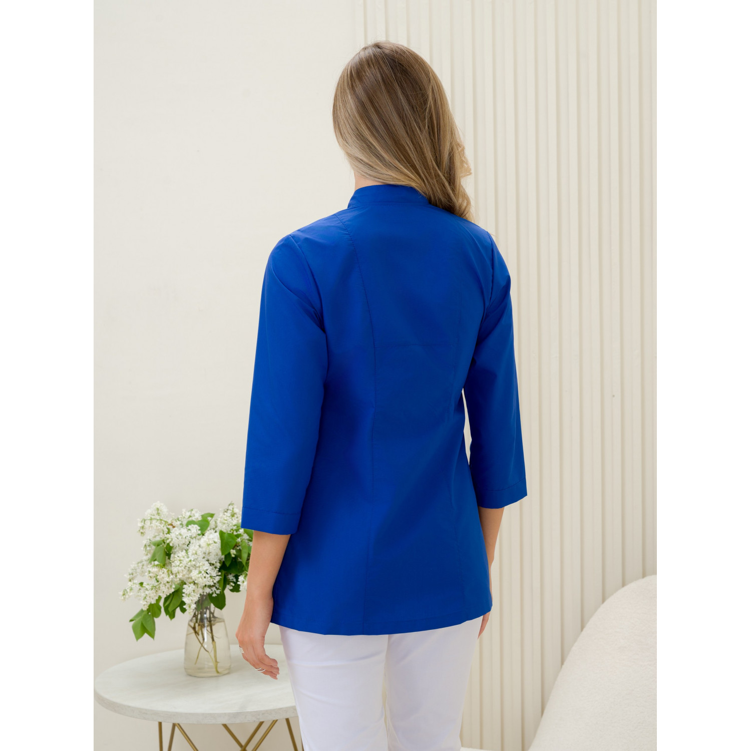 Рубашка мед. жен. М-266-5 ткань Тиси