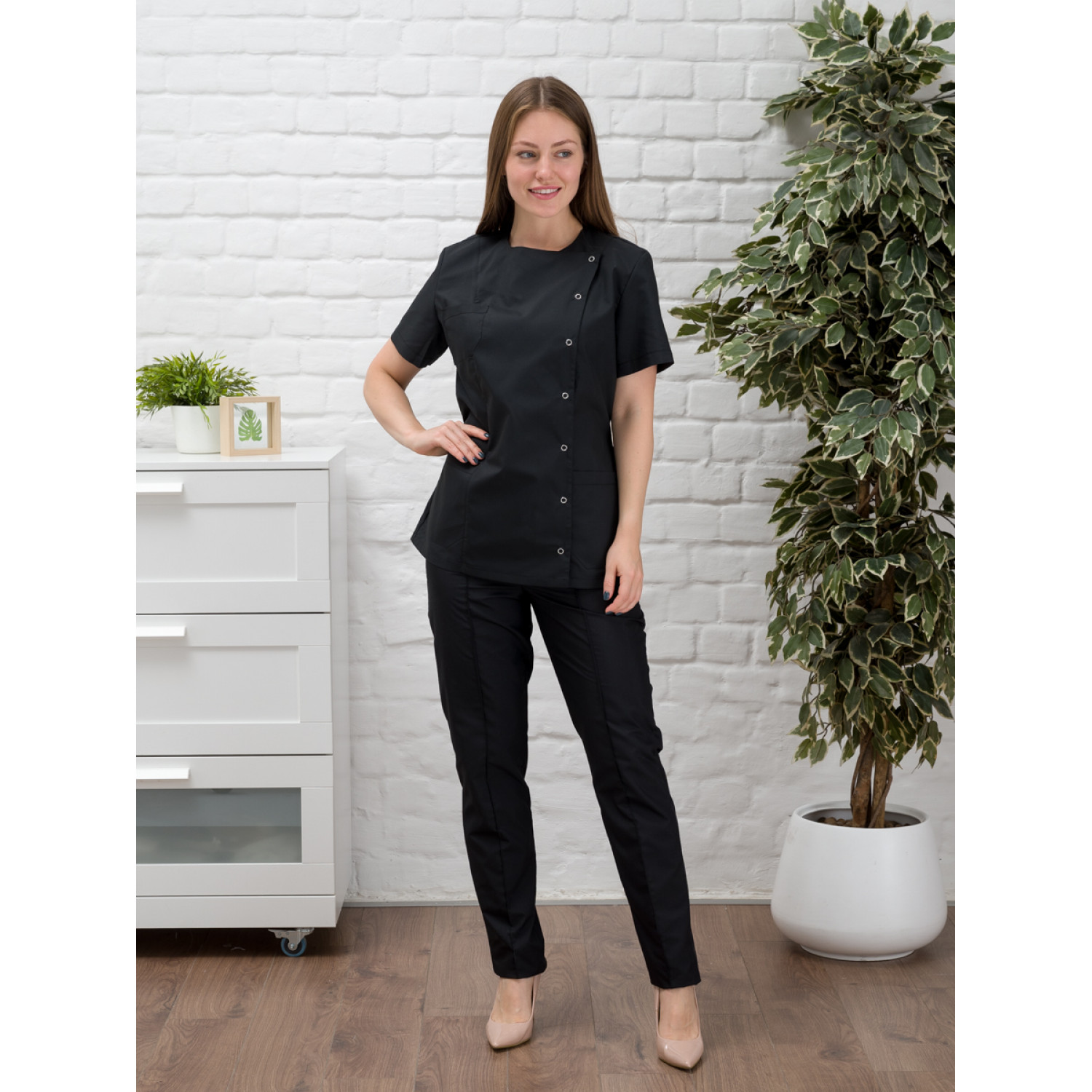 Костюм медицинский жен. М-132-124 ткань Тиси