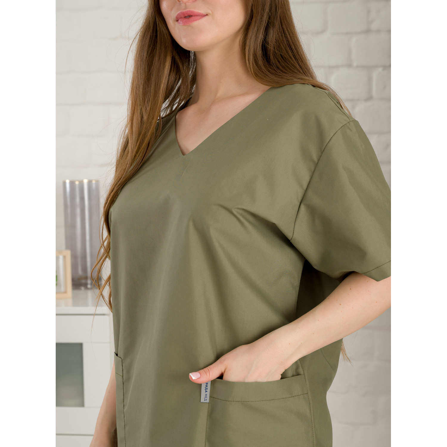 Костюм медицинский жен. М-109-0316 ткань Тиси