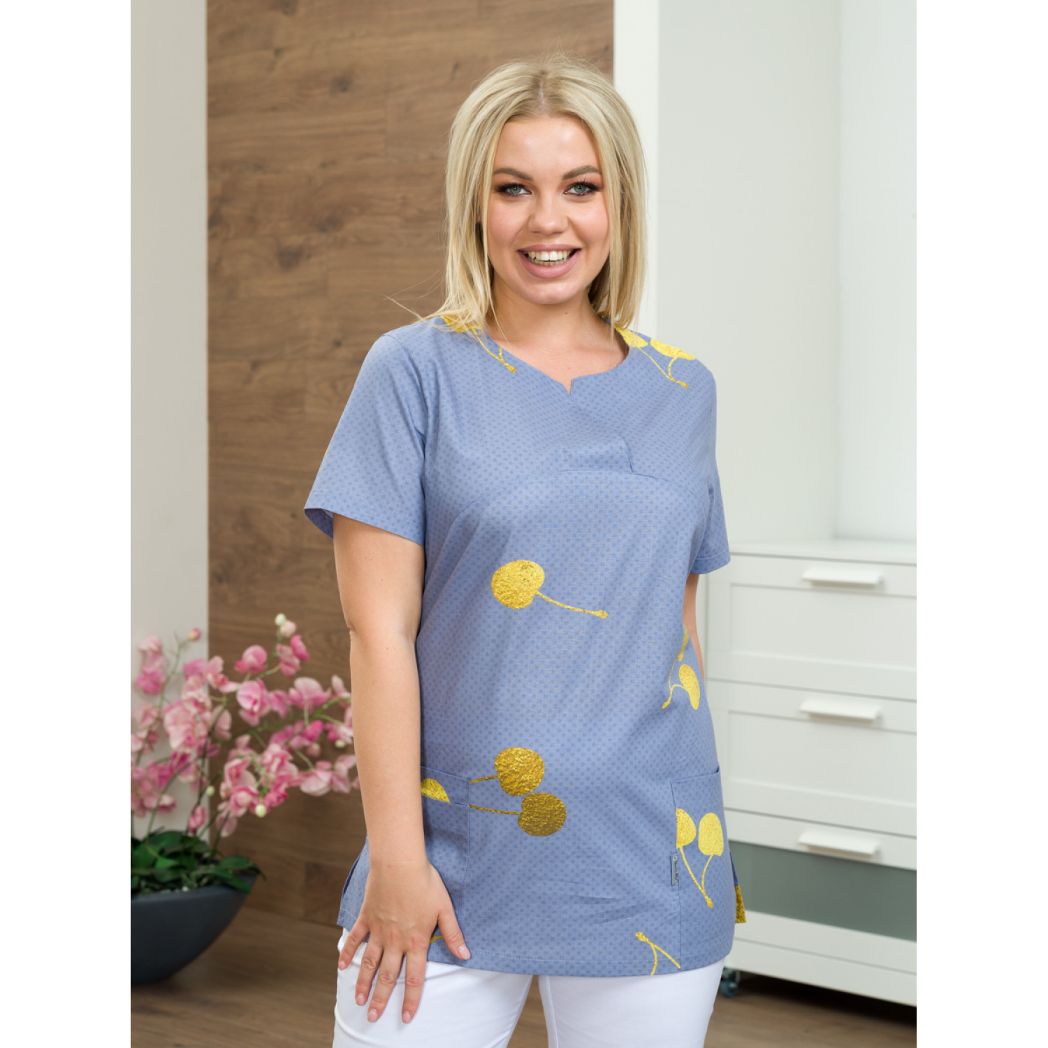 Рубашка М-281-20619 ткань Поплин