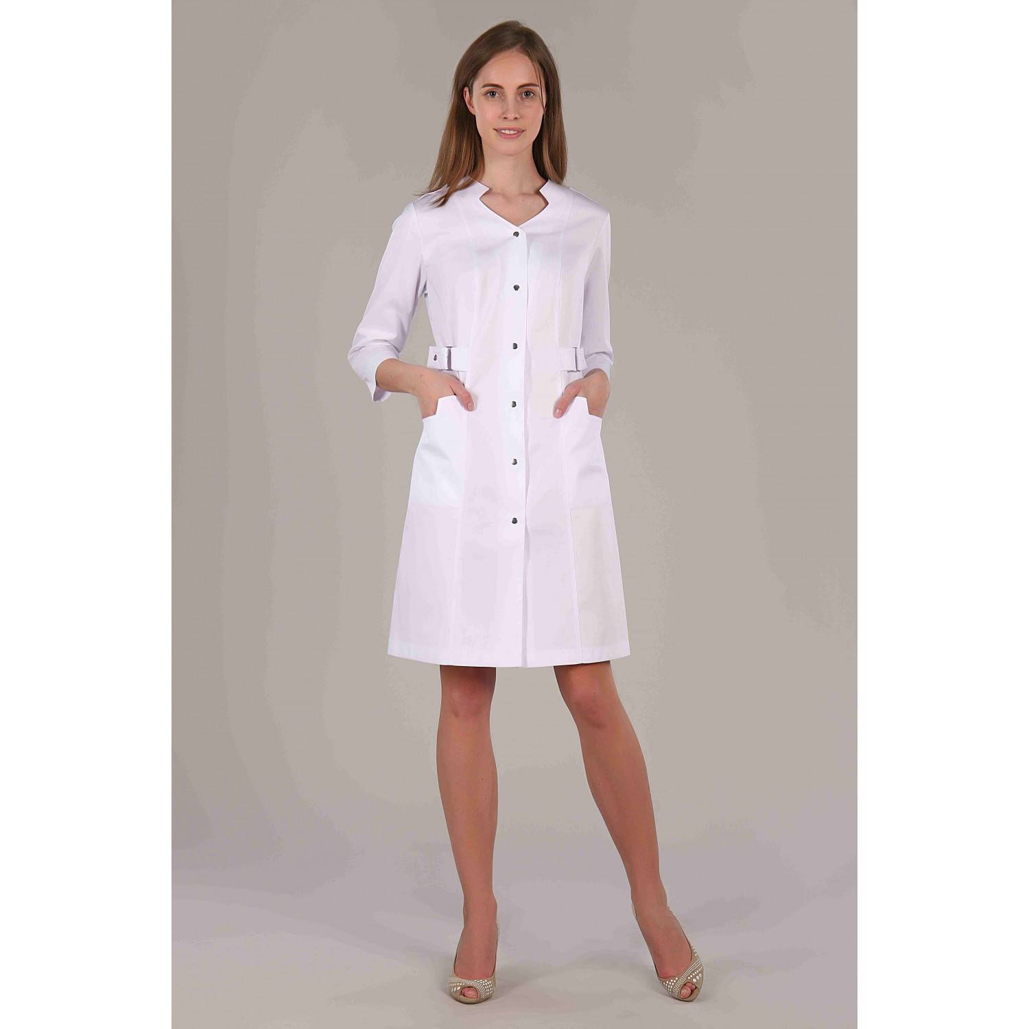 Халат медицинский жен. М-064 ткань Элит-145