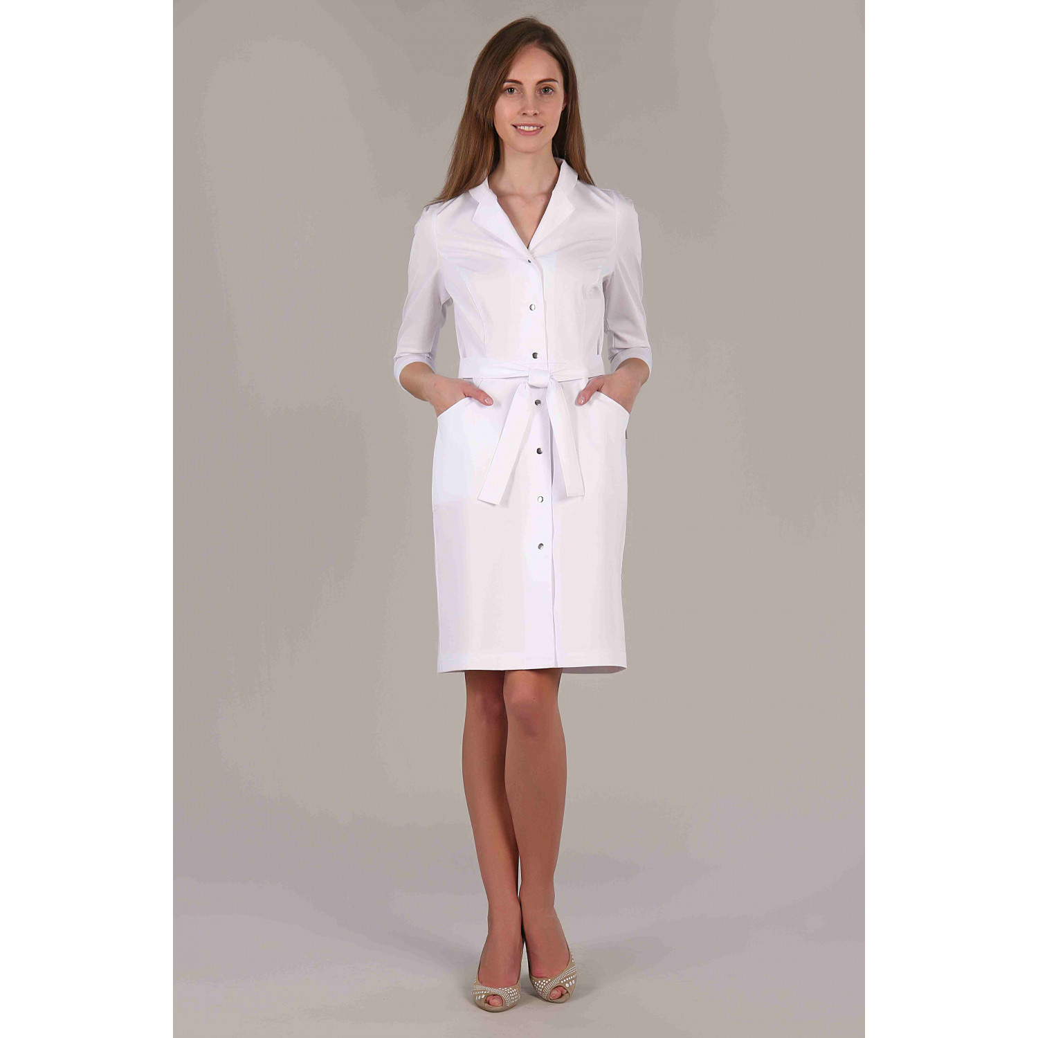 Халат медицинский жен. М-062 ткань Элит-145