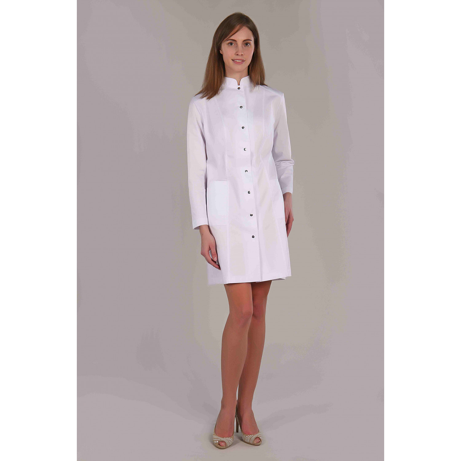 Халат медицинский жен. М-061 ткань Элит-145