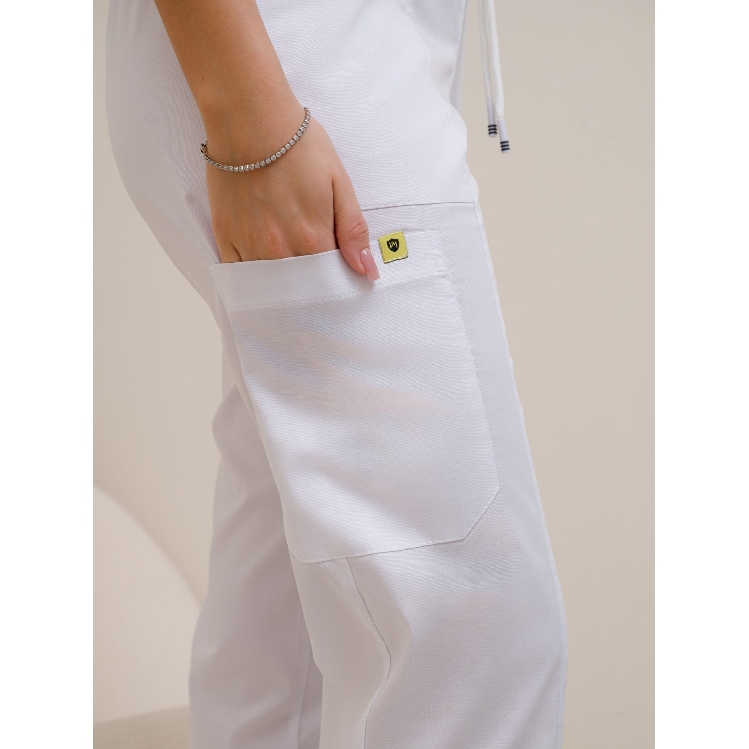 Брюки медицинские жен. М-318-0 ткань Элит-145/Стрейч