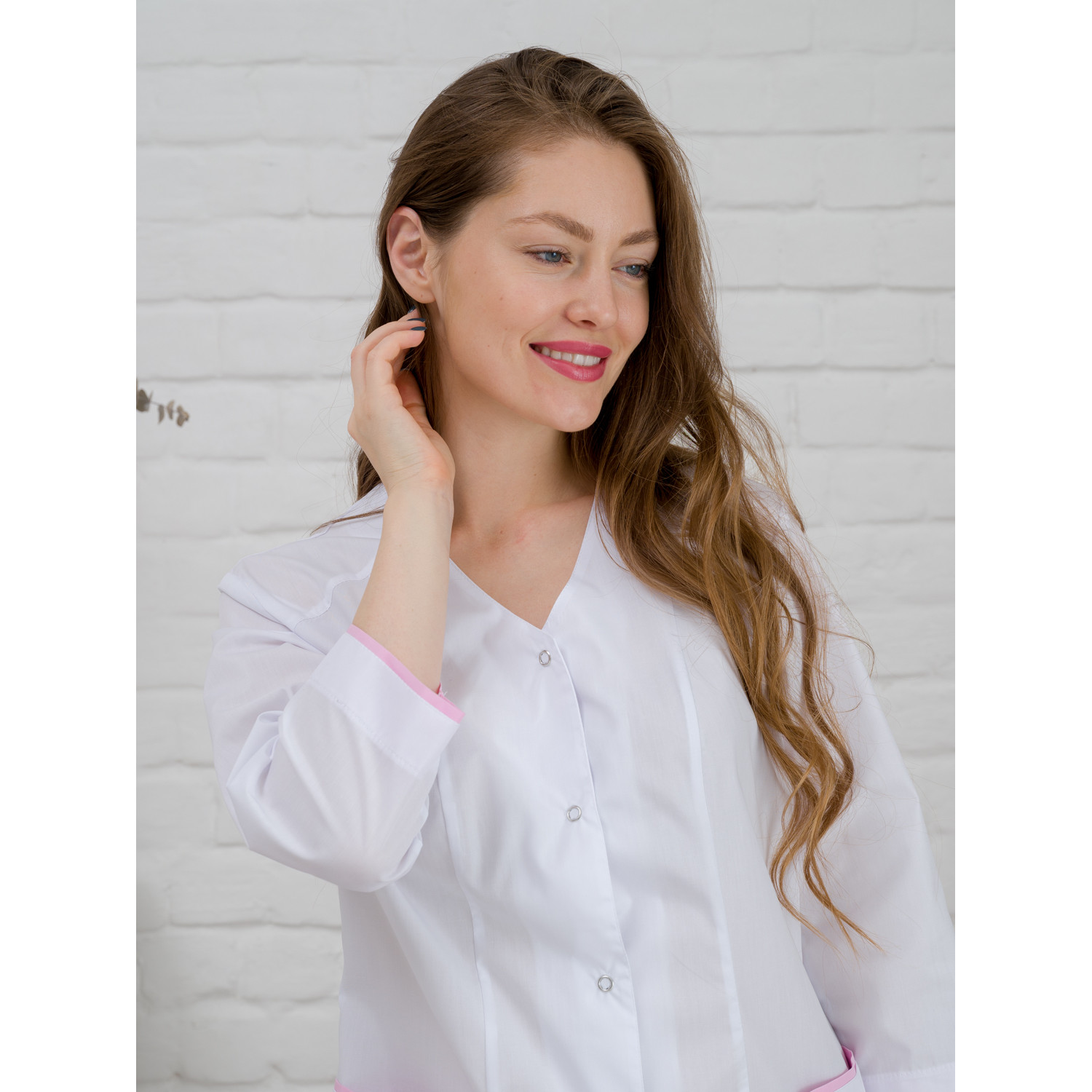 Халат медицинский жен. М-038(34) ткань Тиси