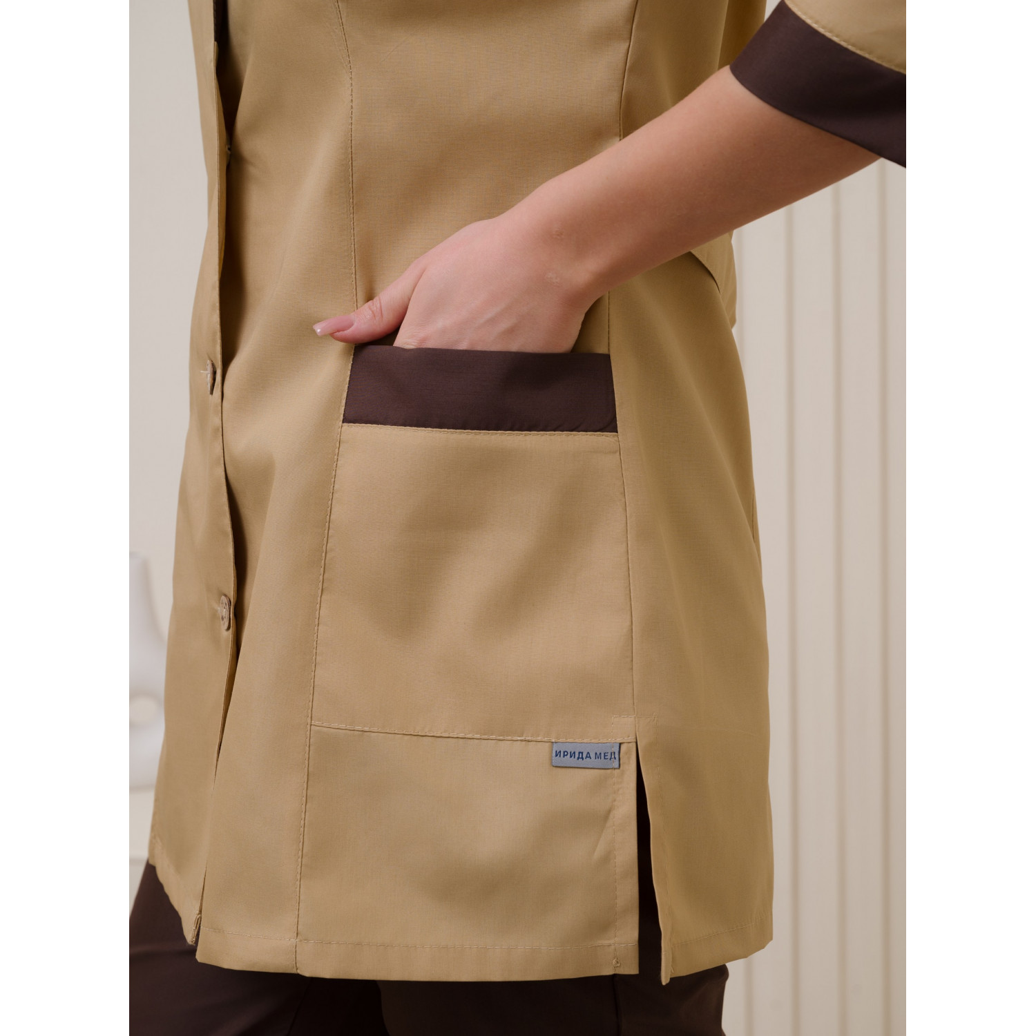 Костюм медицинский жен. М-127-19/27 ткань Тиси