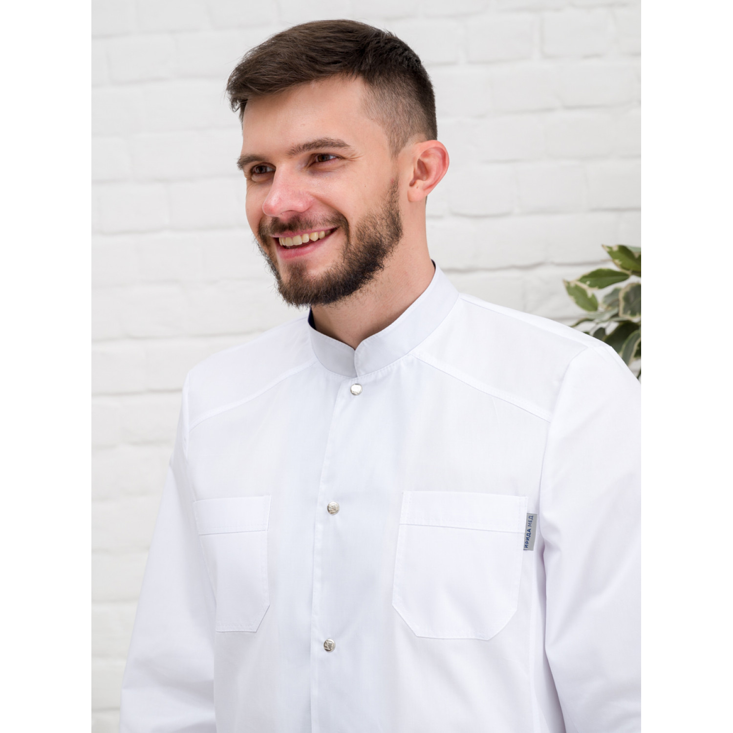 Халат медицинский муж. М-047 ткань Элит-145