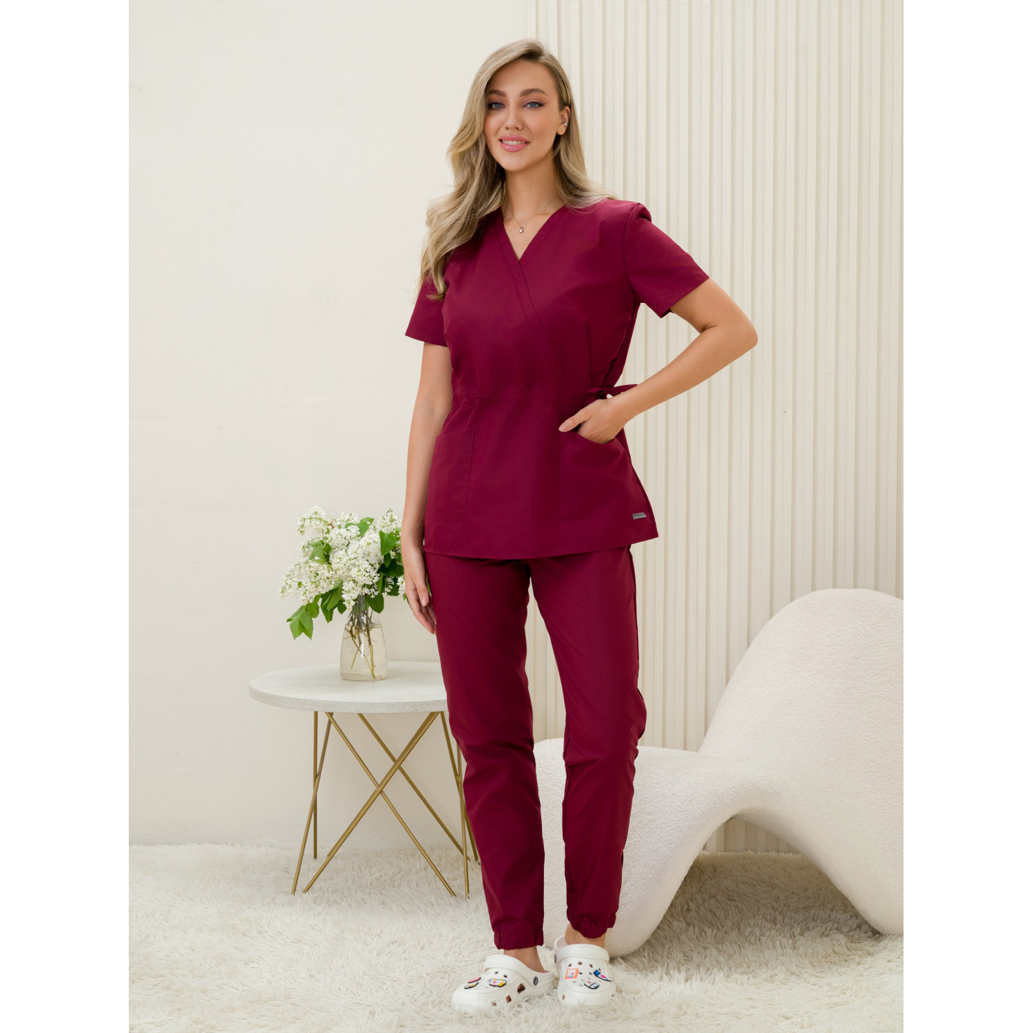 Костюм медицинский жен. М-112-14 ткань Тиси